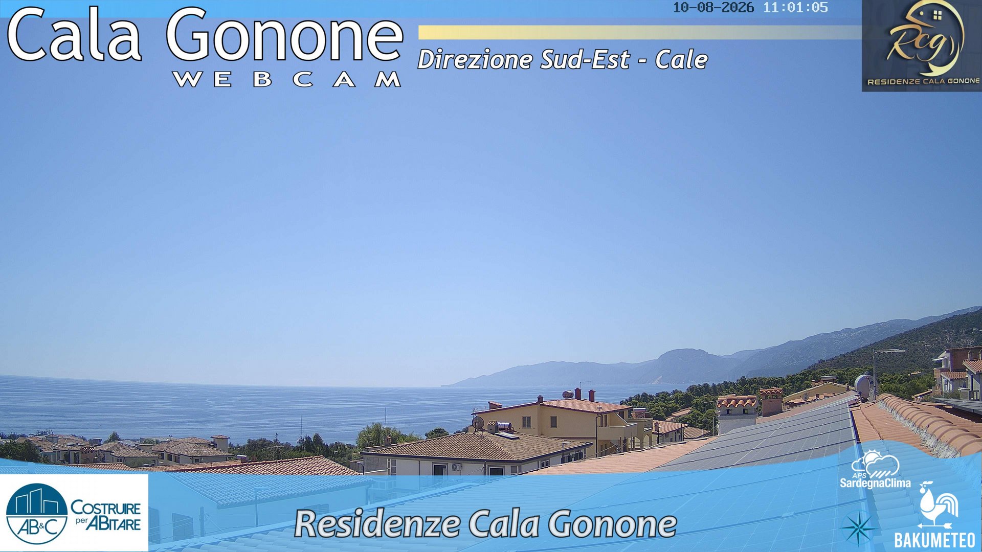 view from Cala Gonone SUD on 2026-08-10
