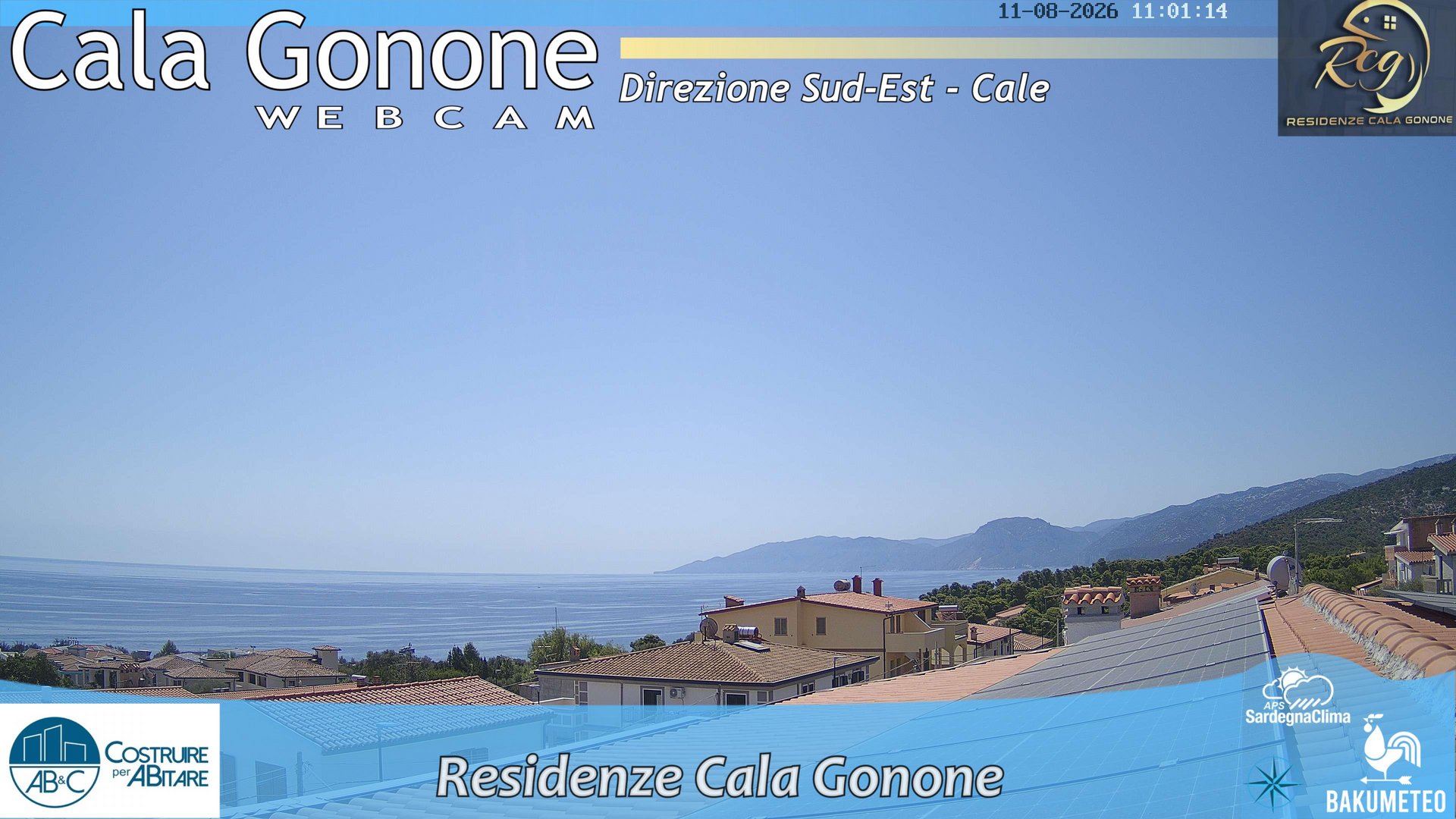 view from Cala Gonone SUD on 2026-08-11