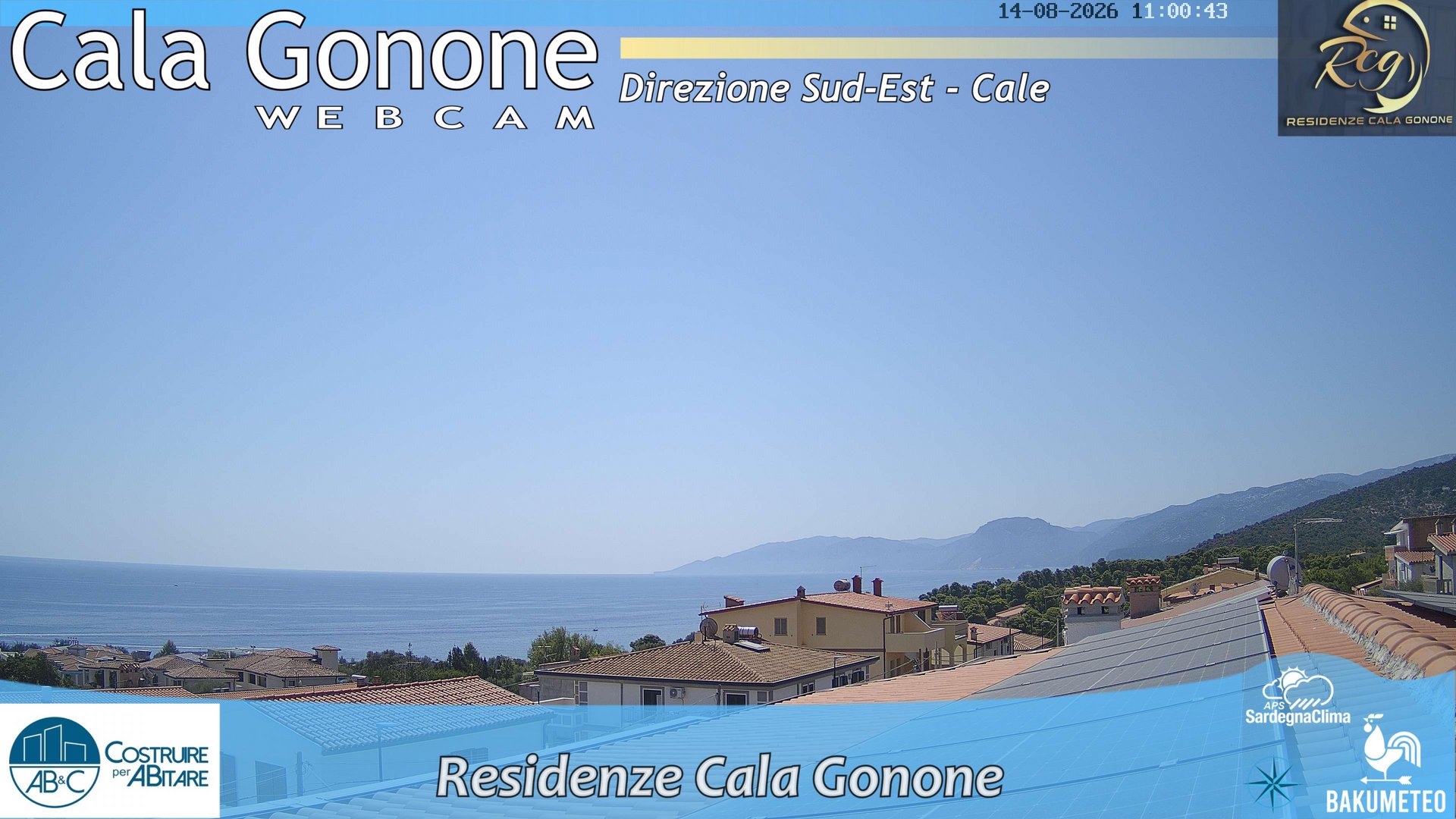 view from Cala Gonone SUD on 2026-08-14