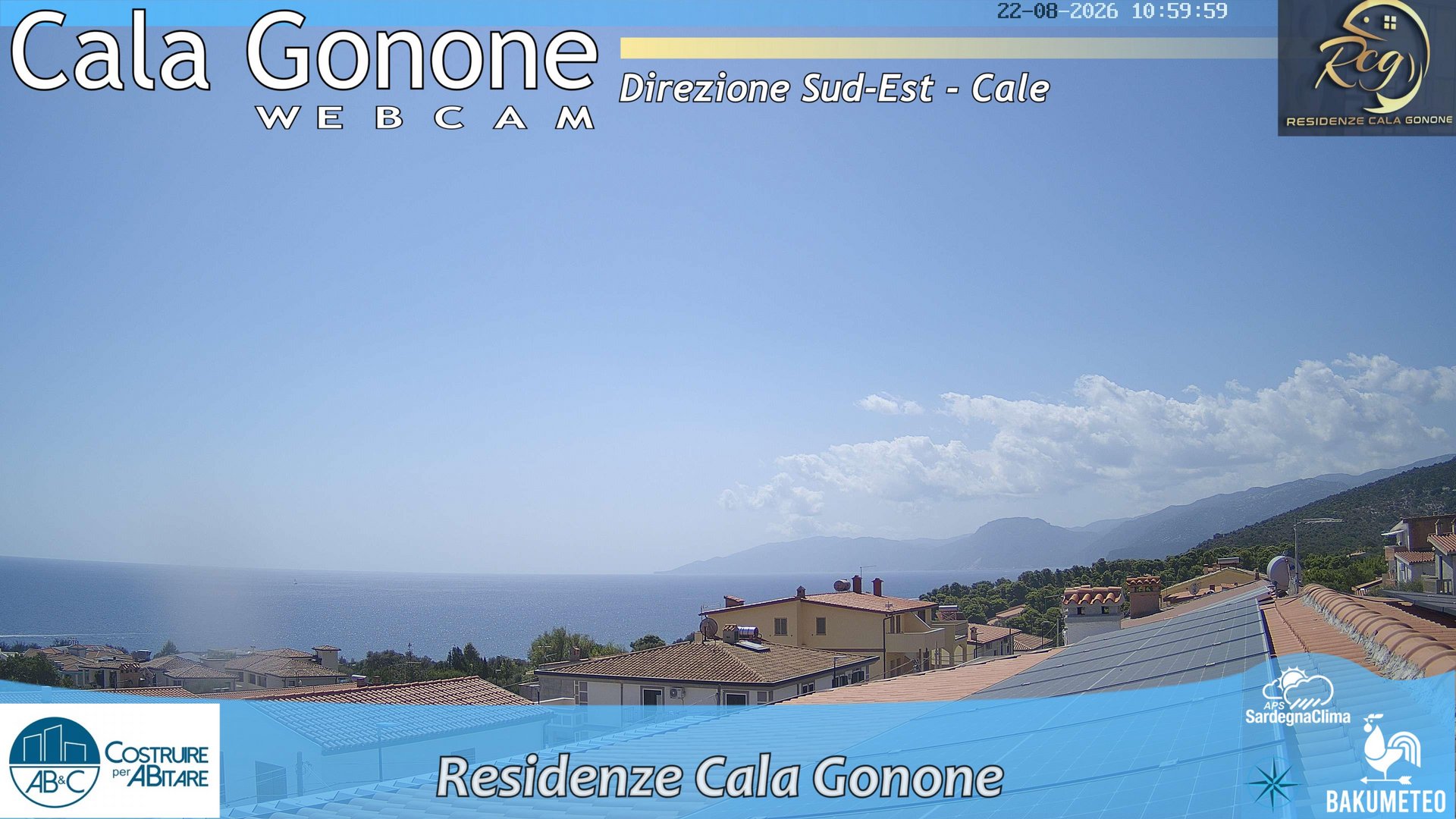 view from Cala Gonone SUD on 2026-08-22