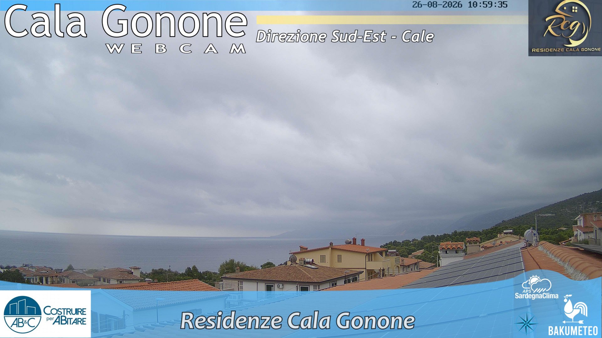 view from Cala Gonone SUD on 2026-08-26