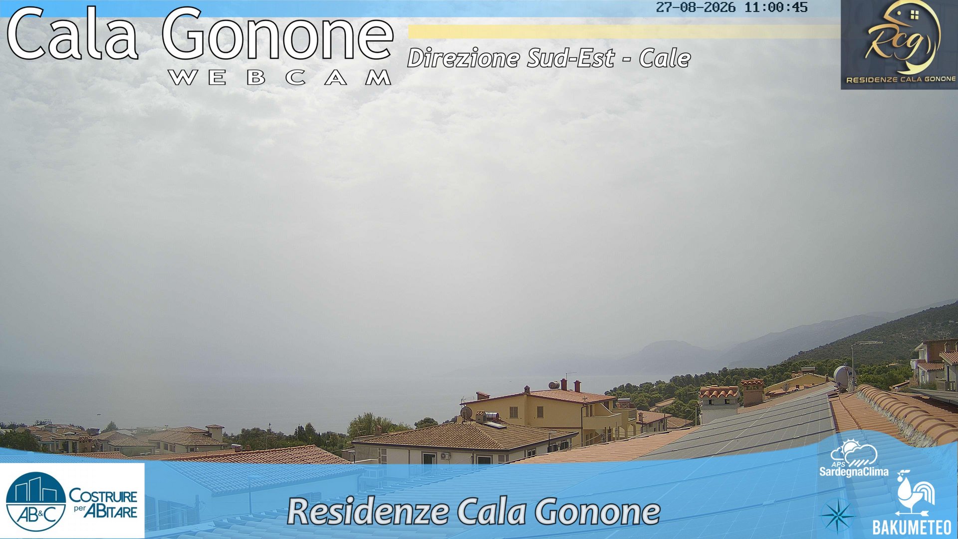 view from Cala Gonone SUD on 2026-08-27