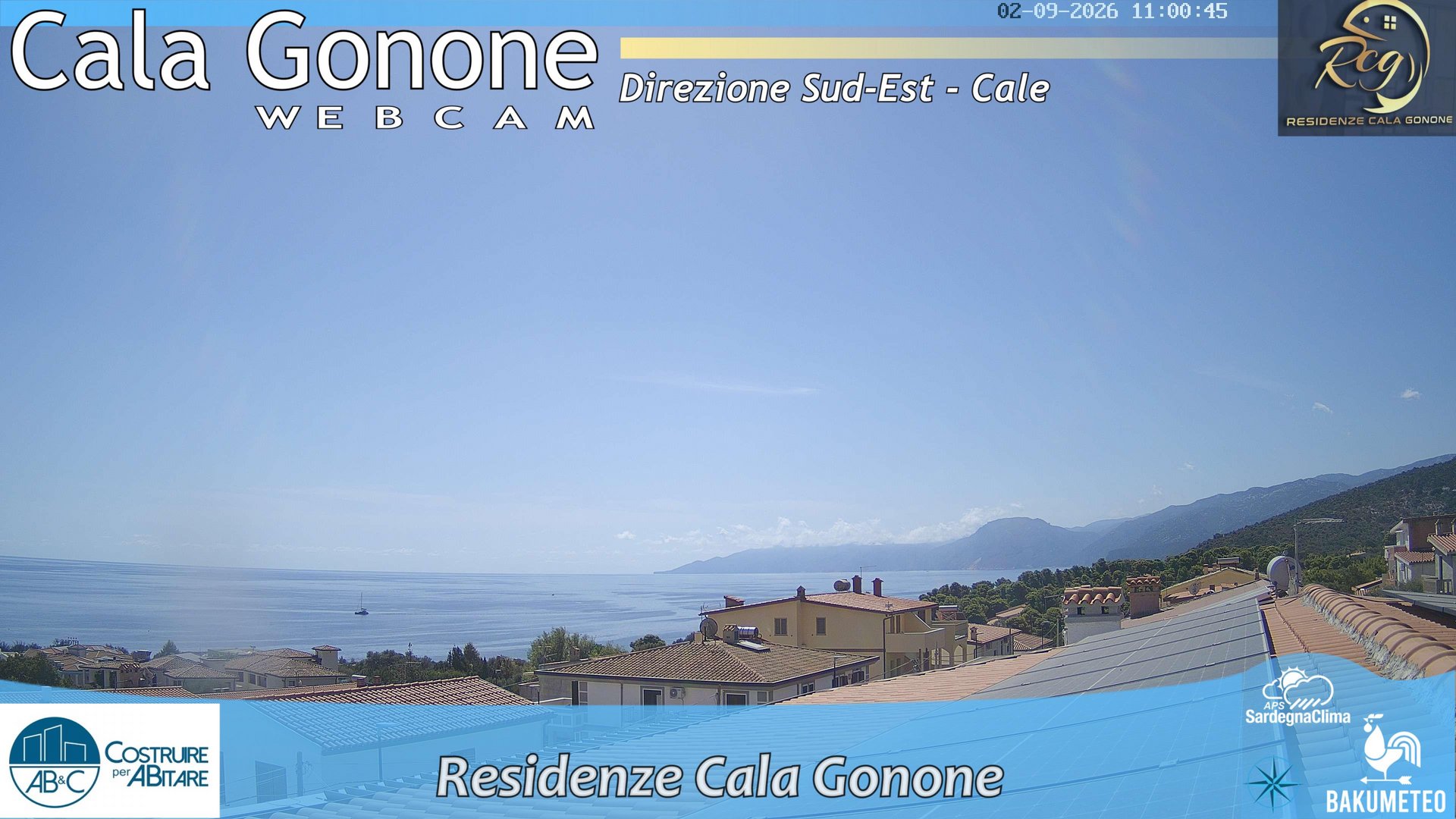 view from Cala Gonone SUD on 2026-09-02