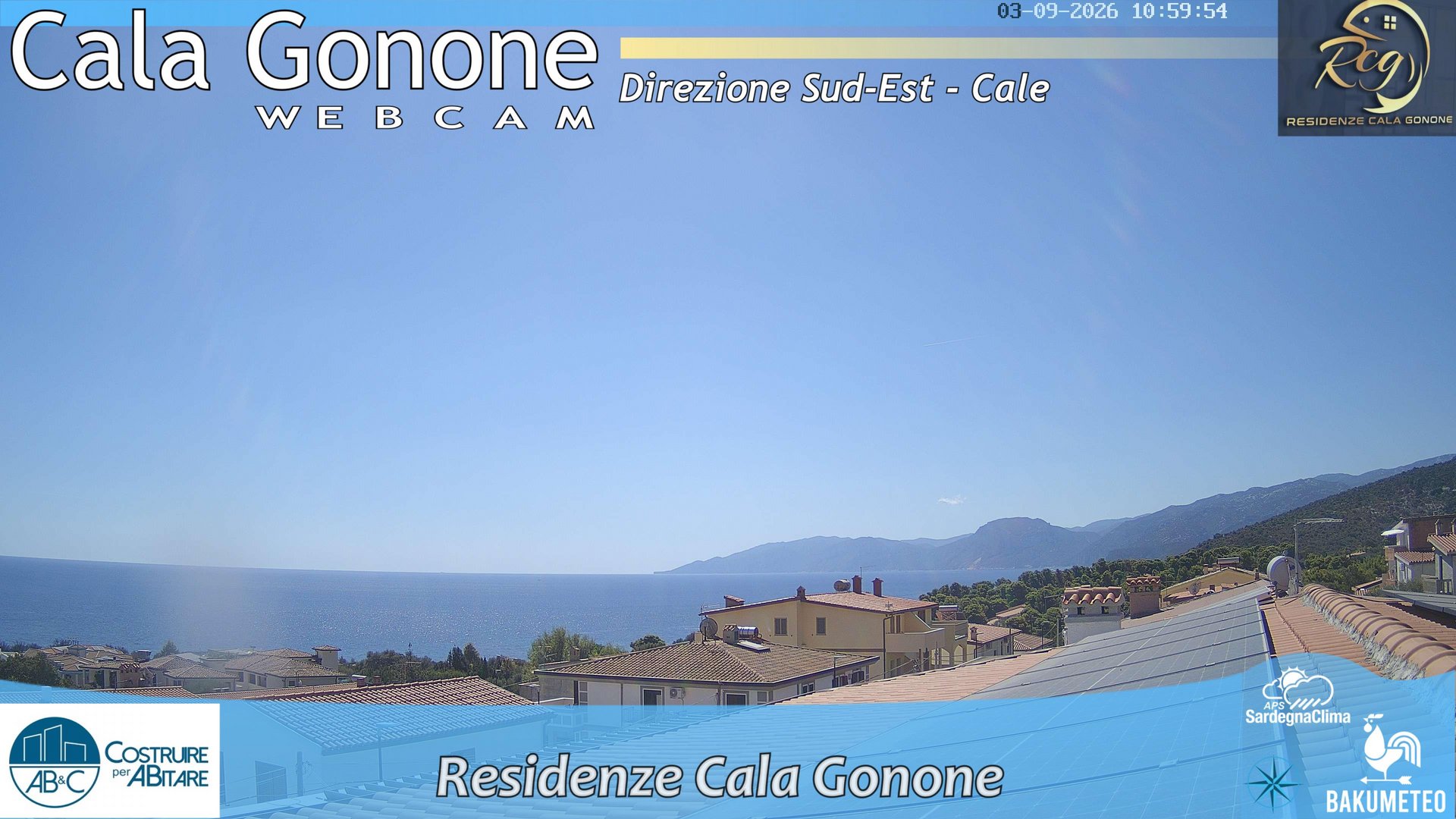 view from Cala Gonone SUD on 2026-09-03