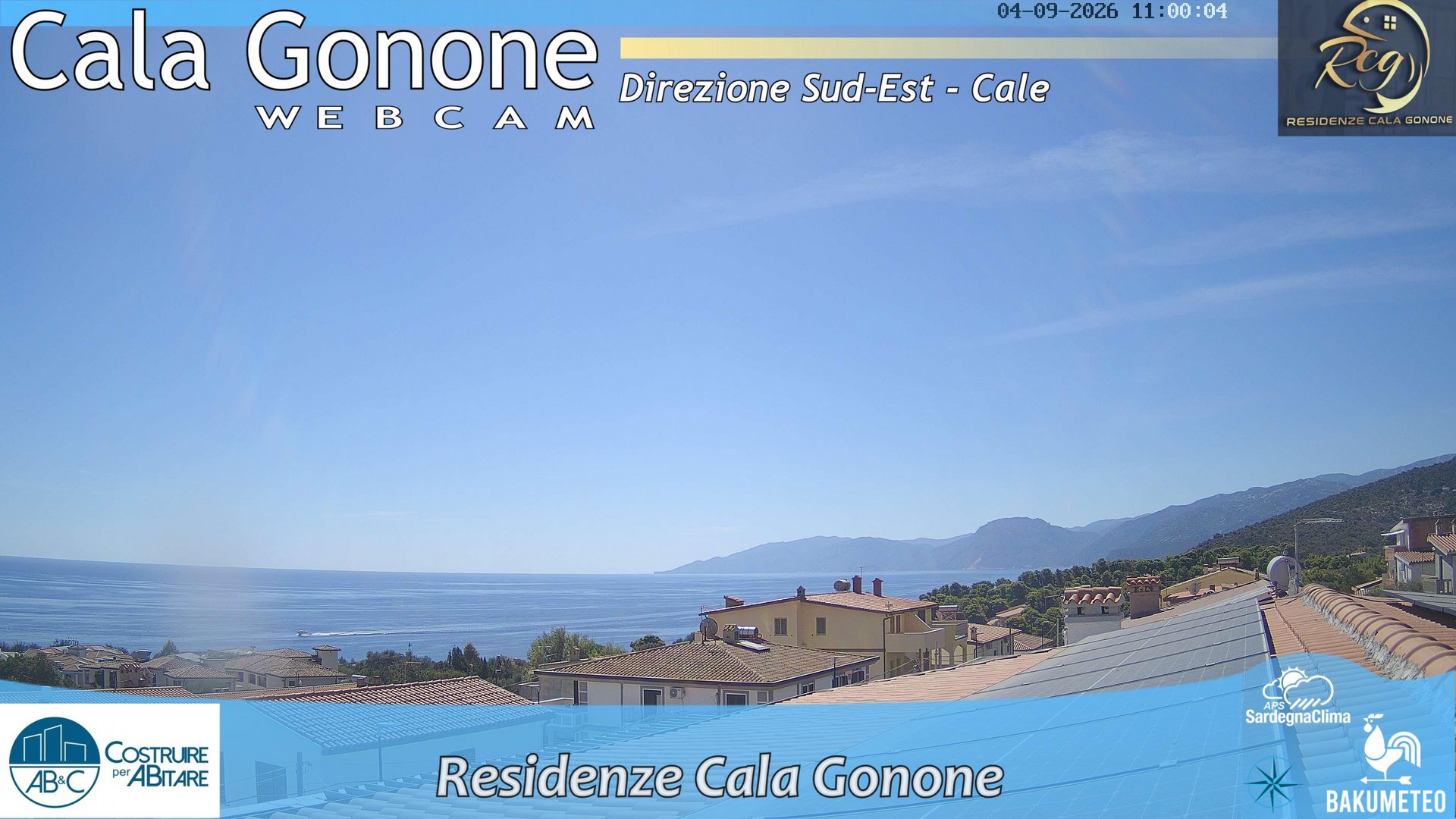 view from Cala Gonone SUD on 2026-09-04
