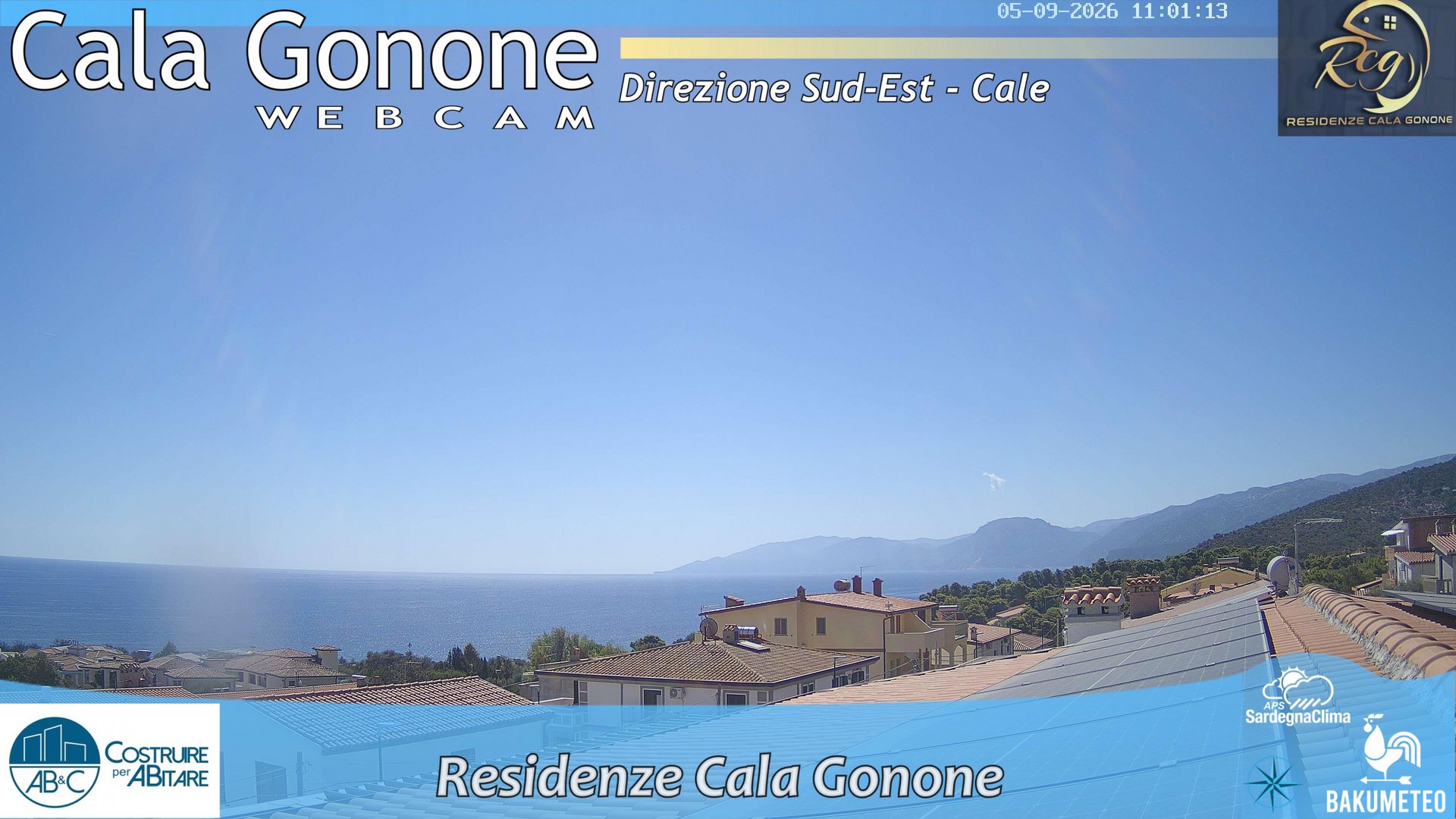 view from Cala Gonone SUD on 2026-09-05