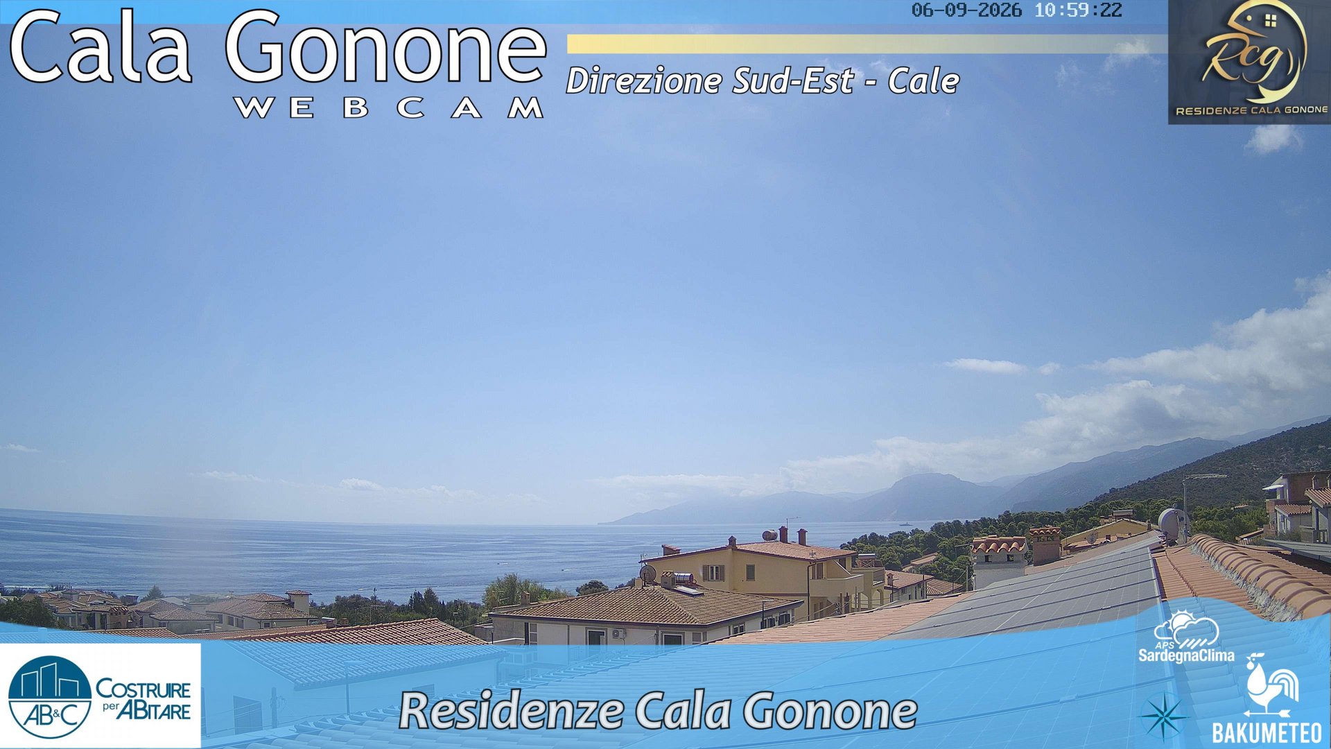 view from Cala Gonone SUD on 2026-09-06
