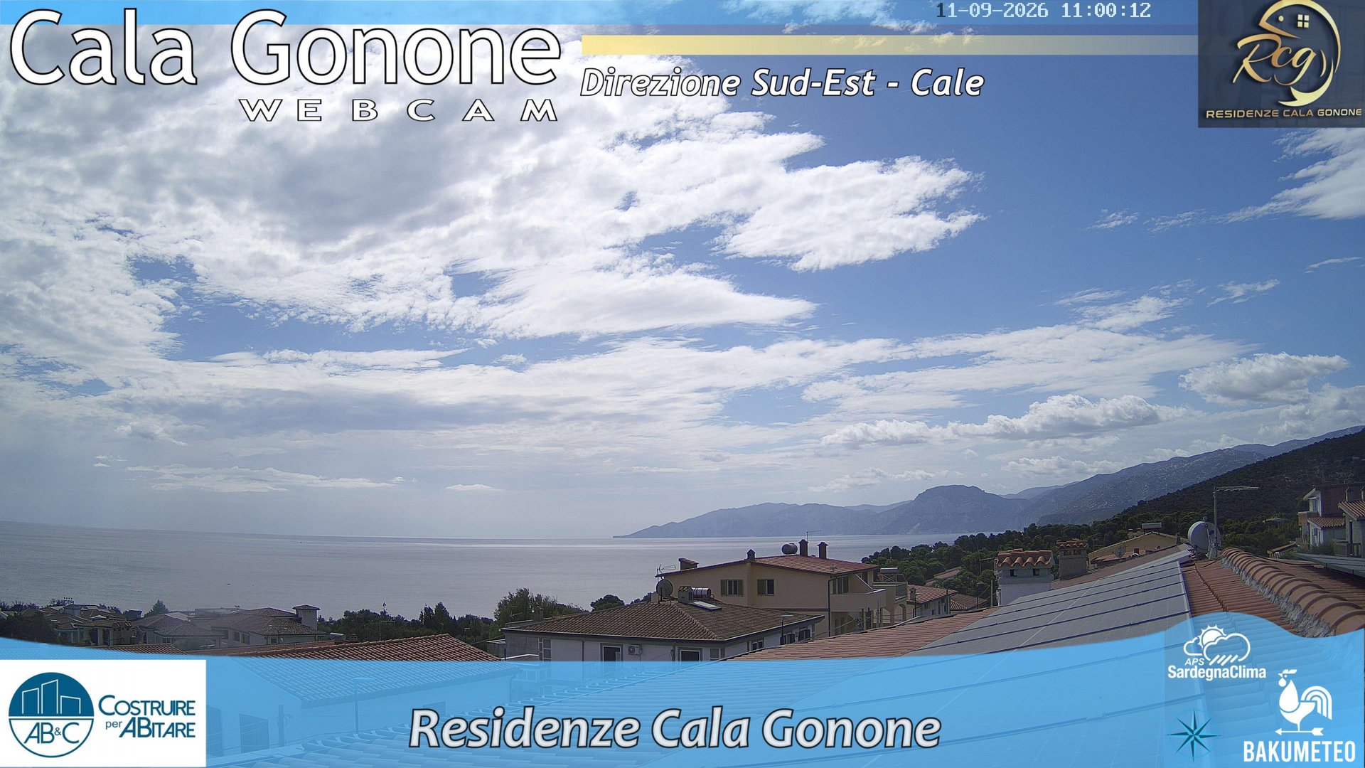 view from Cala Gonone SUD on 2026-09-11