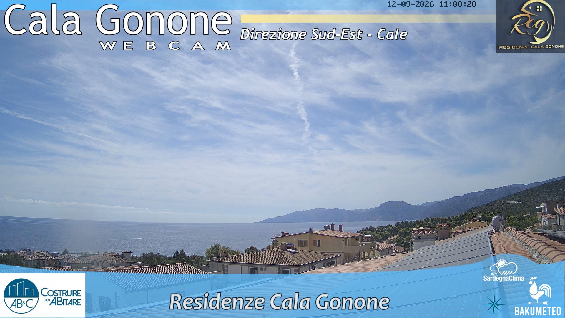 view from Cala Gonone SUD on 2026-09-12