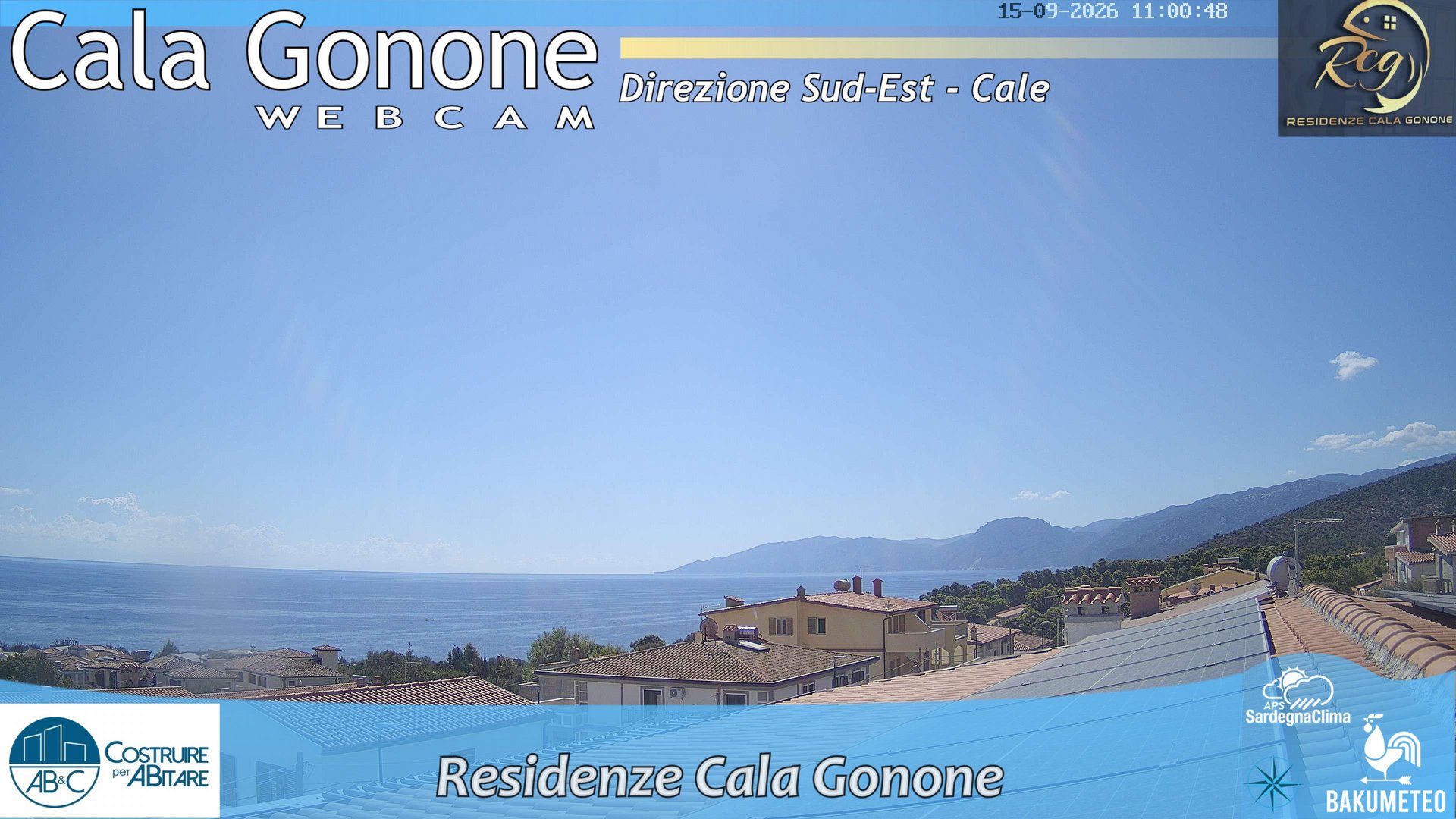 view from Cala Gonone SUD on 2026-09-15