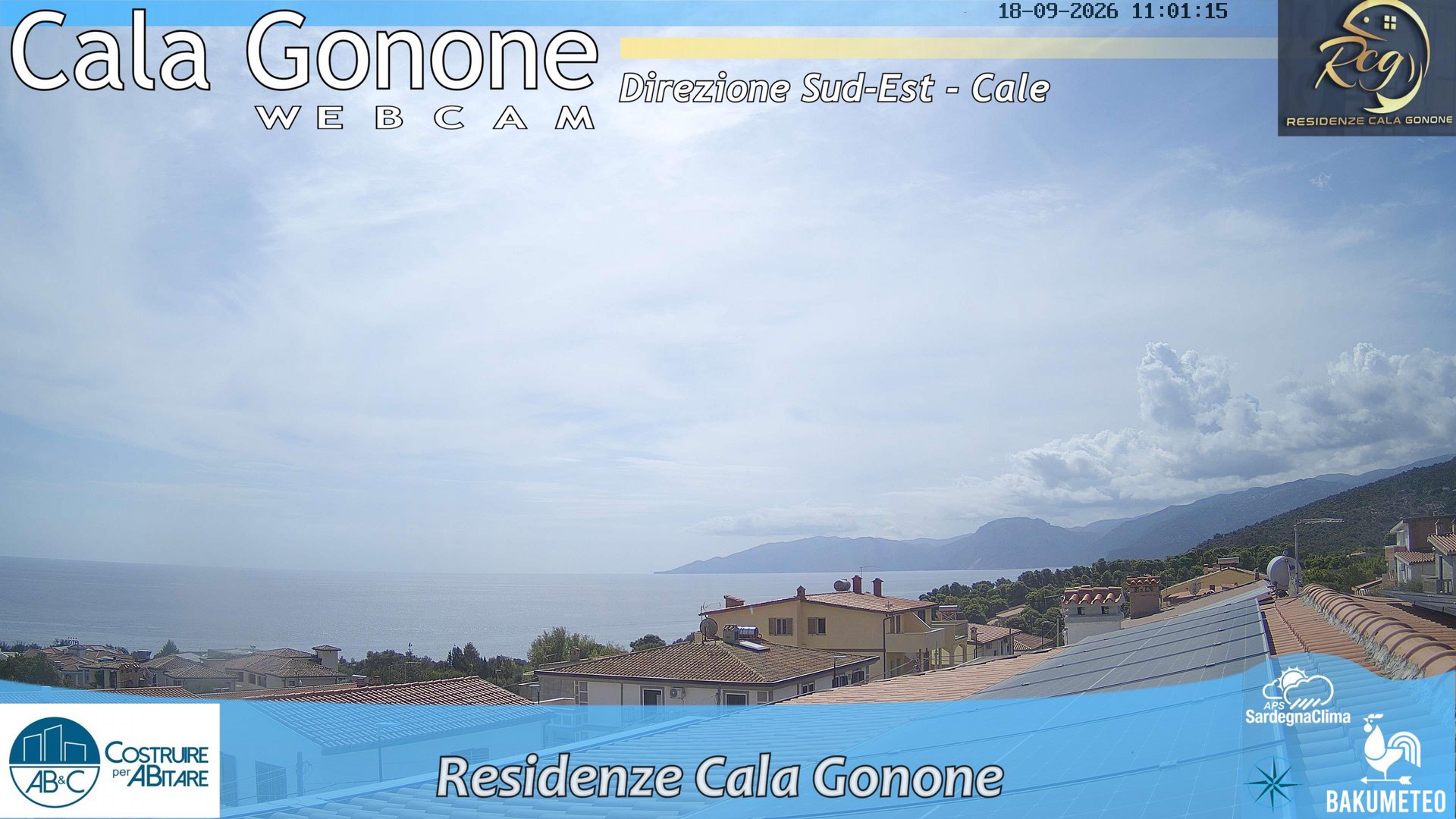 view from Cala Gonone SUD on 2026-09-18