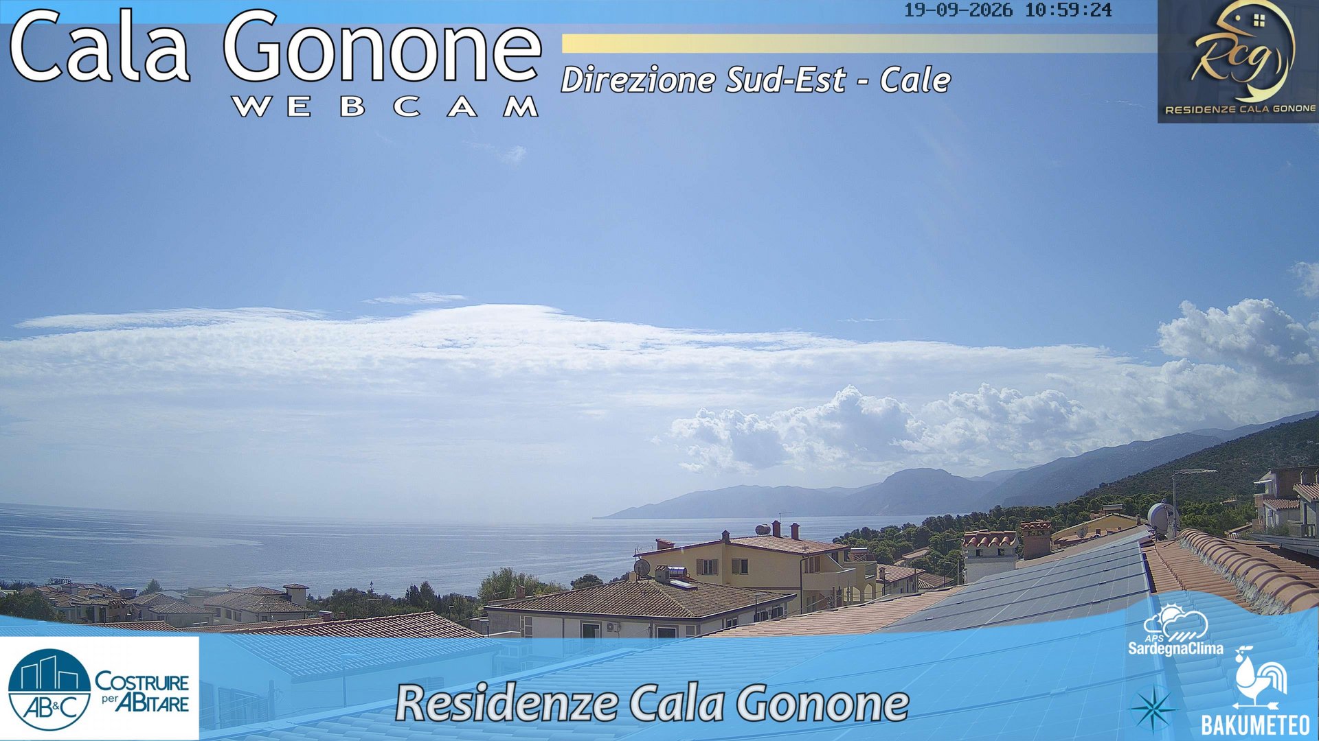 view from Cala Gonone SUD on 2026-09-19