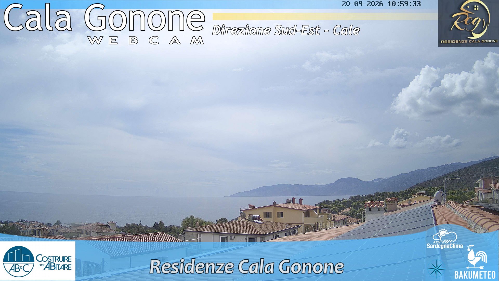 view from Cala Gonone SUD on 2026-09-20