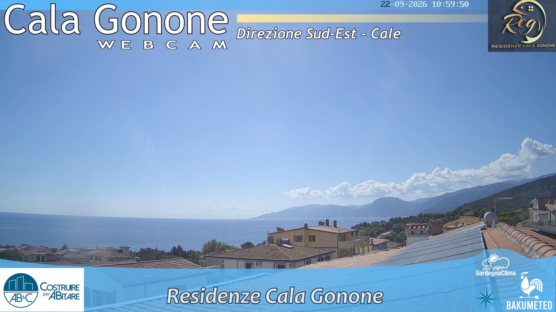 view from Cala Gonone SUD on 2026-09-22
