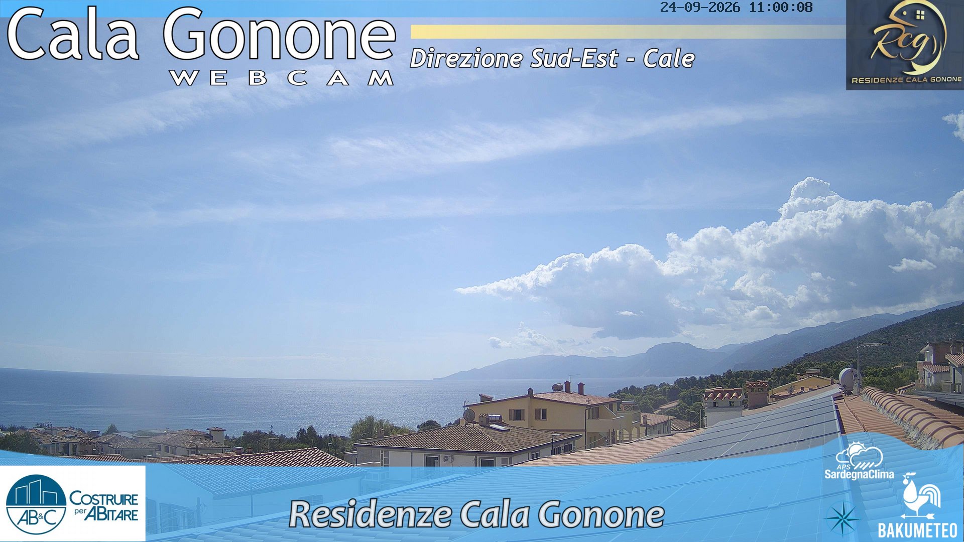 view from Cala Gonone SUD on 2026-09-24