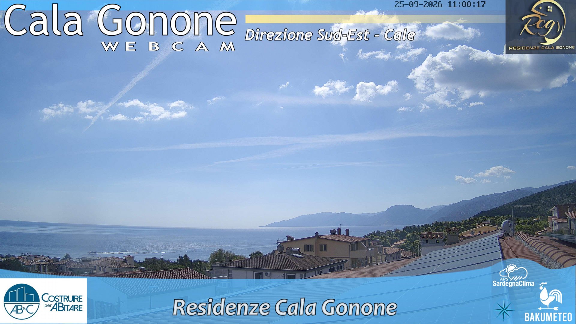 view from Cala Gonone SUD on 2026-09-25