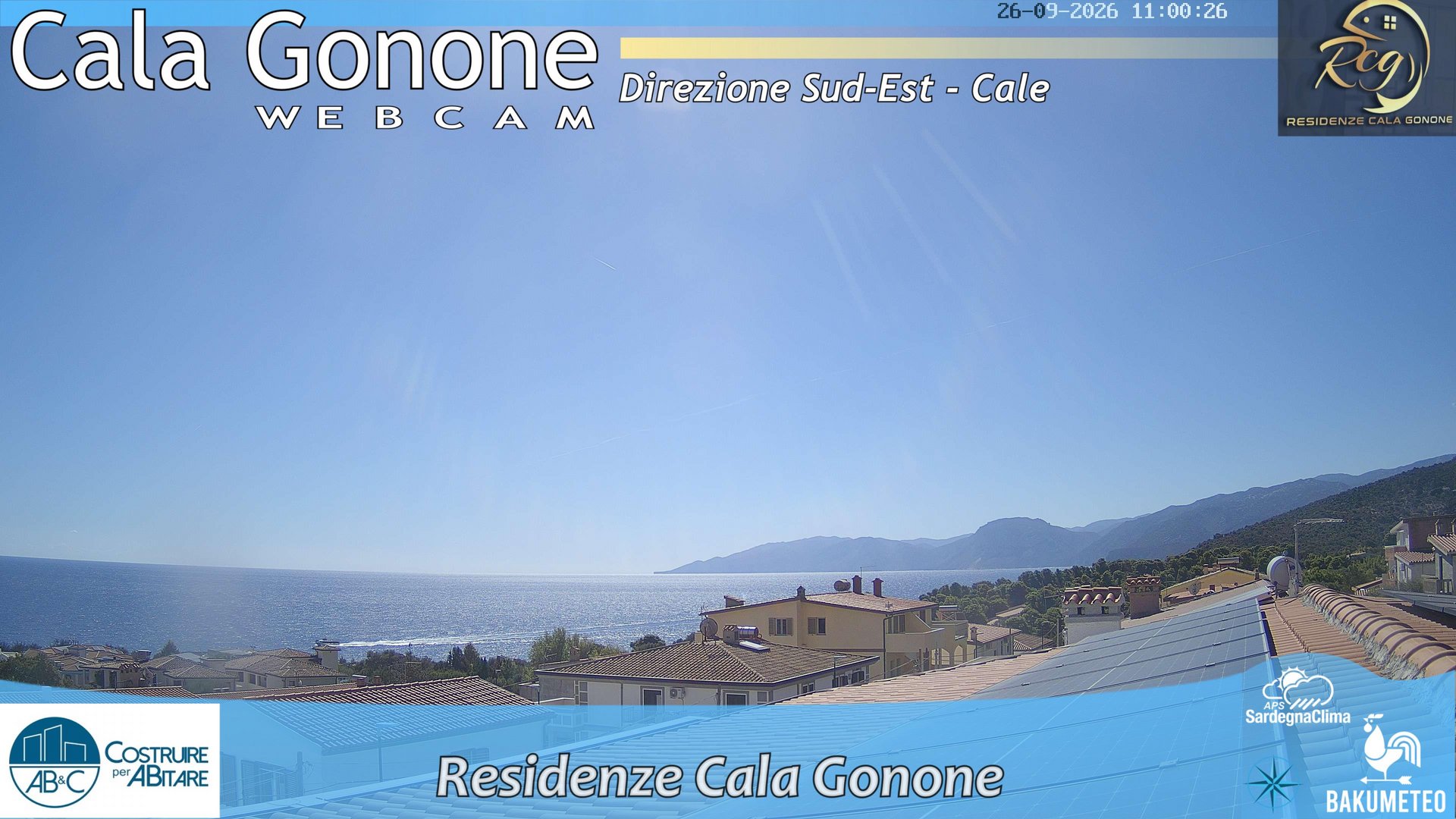 view from Cala Gonone SUD on 2026-09-26