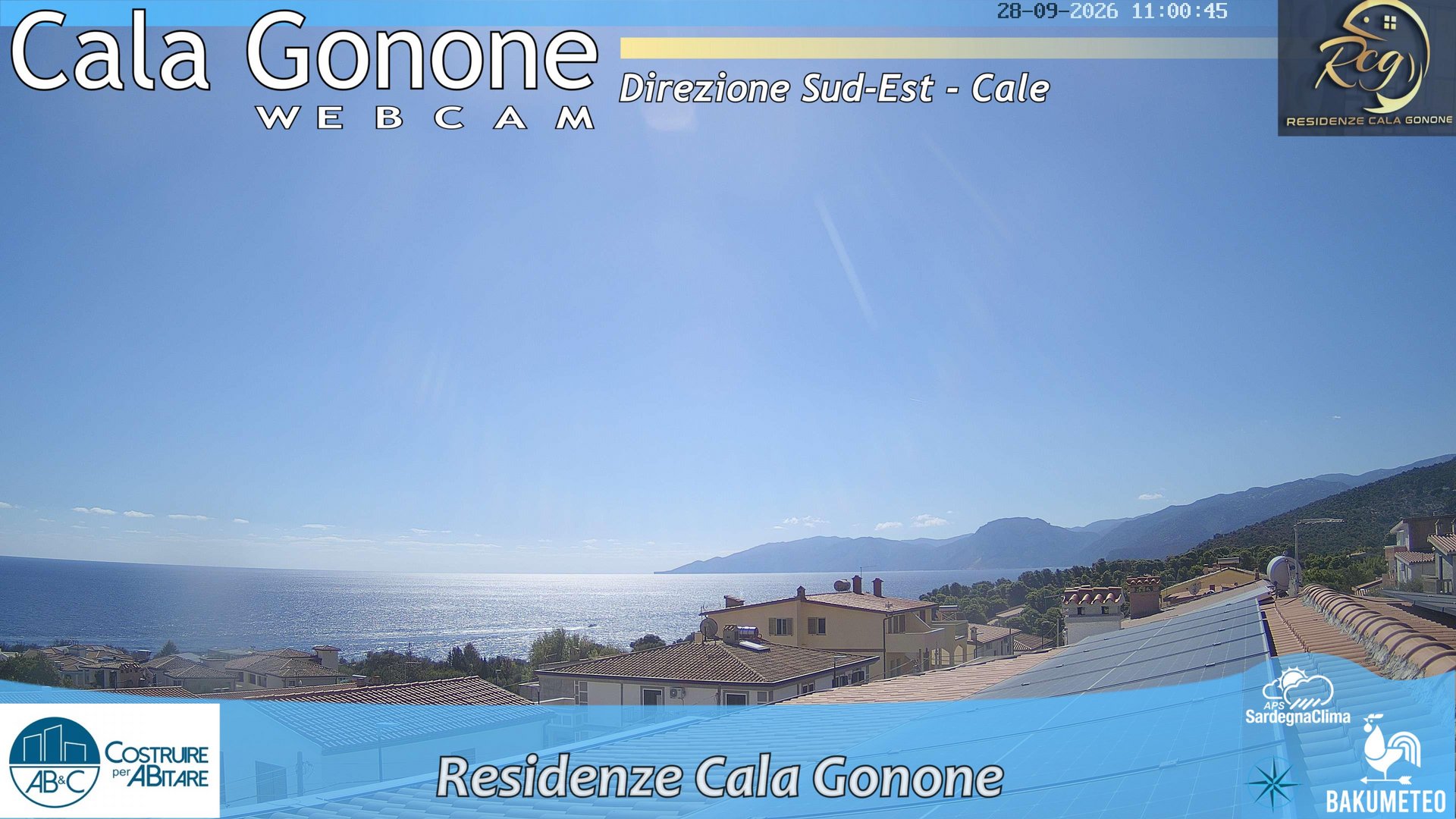 view from Cala Gonone SUD on 2026-09-28