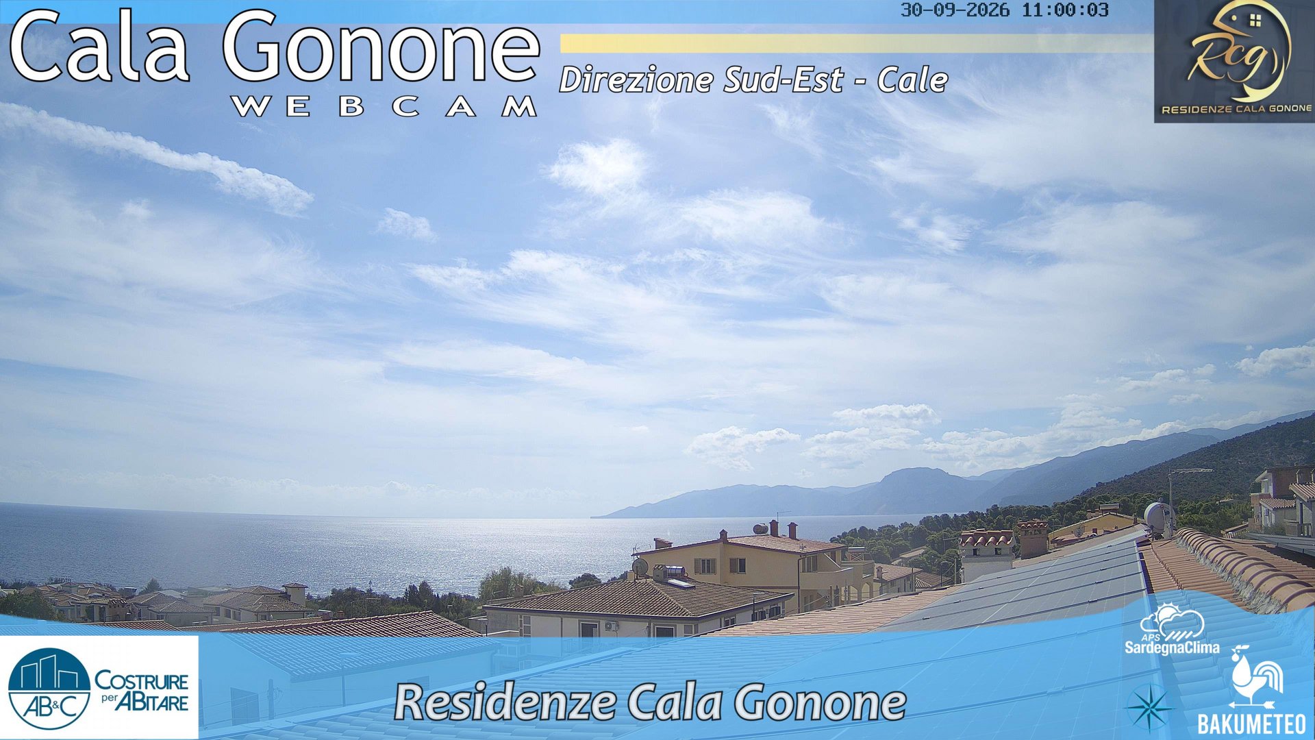 view from Cala Gonone SUD on 2026-09-30