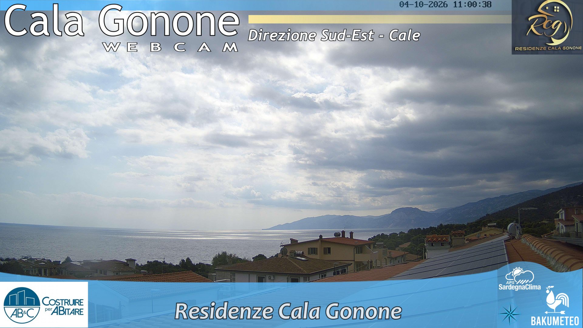 view from Cala Gonone SUD on 2026-10-04