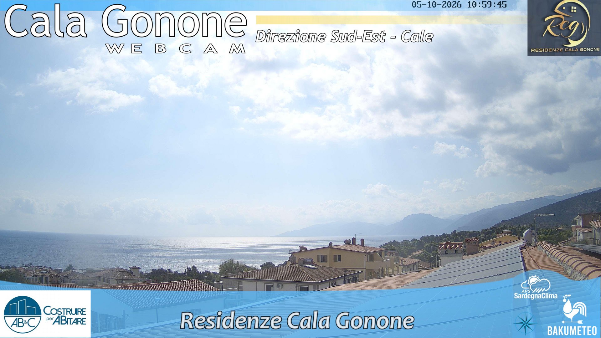 view from Cala Gonone SUD on 2026-10-05