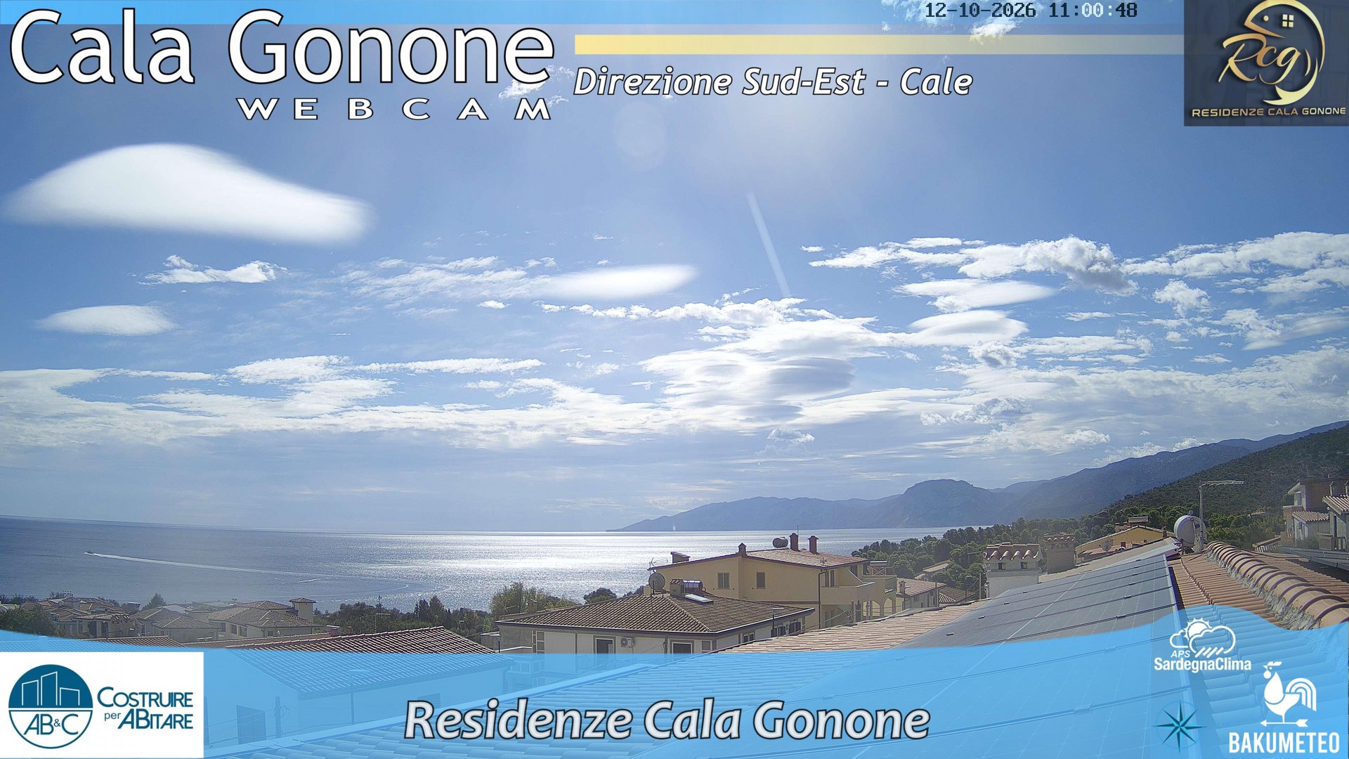 view from Cala Gonone SUD on 2026-10-12