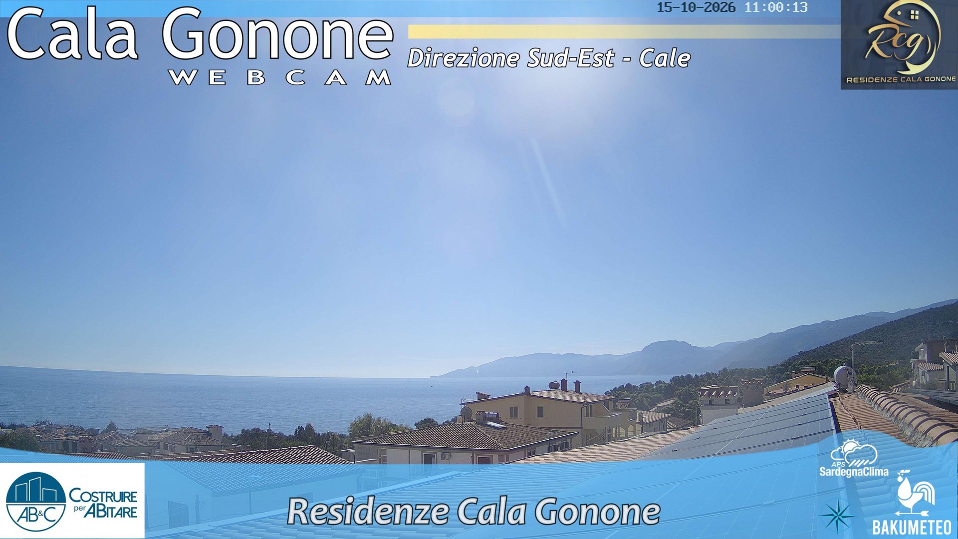 view from Cala Gonone SUD on 2026-10-15