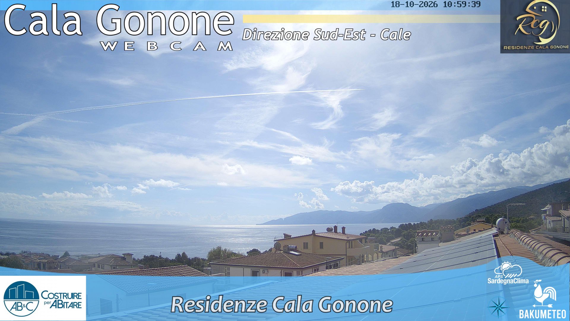view from Cala Gonone SUD on 2026-10-18