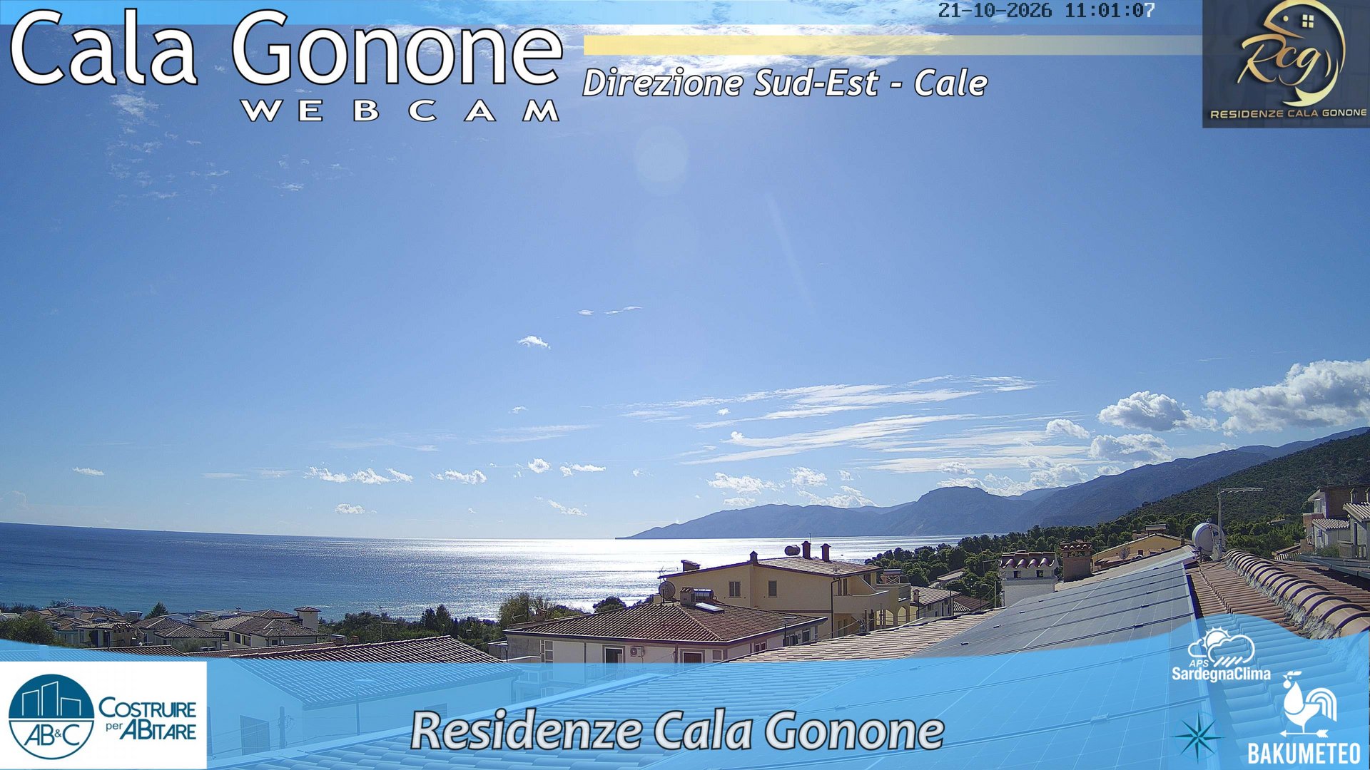 view from Cala Gonone SUD on 2026-10-21