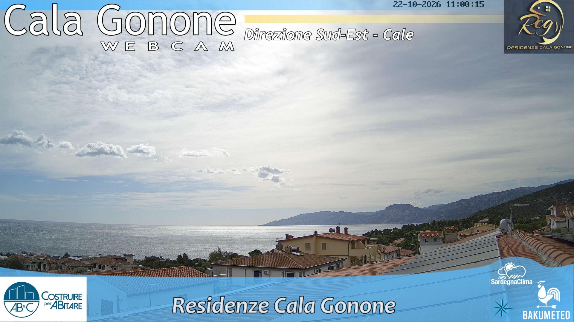 view from Cala Gonone SUD on 2026-10-22