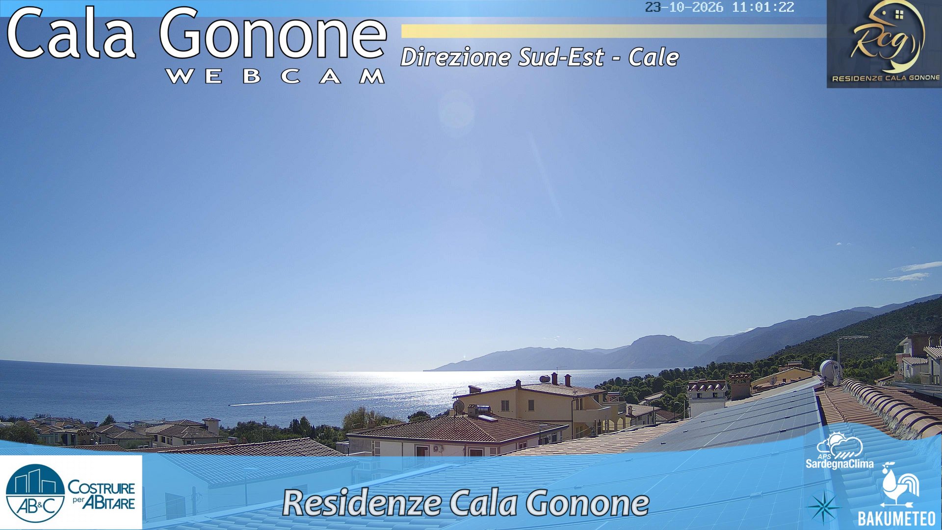 view from Cala Gonone SUD on 2026-10-23