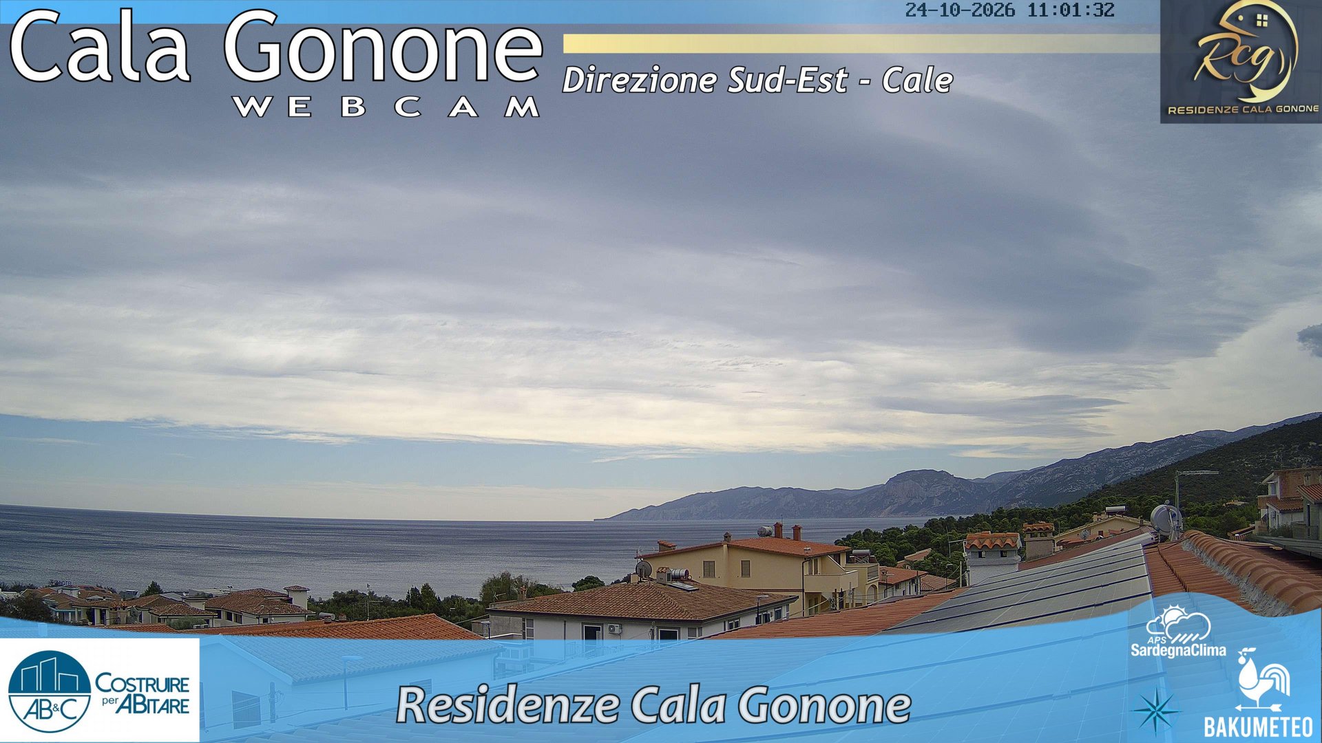 view from Cala Gonone SUD on 2026-10-24