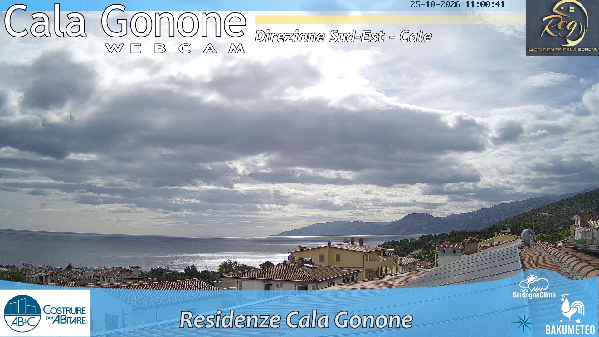 view from Cala Gonone SUD on 2026-10-25