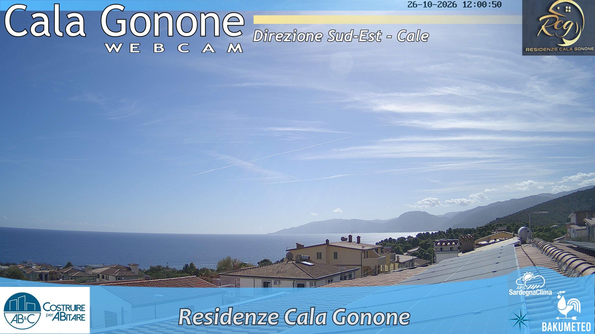 view from Cala Gonone SUD on 2026-10-26