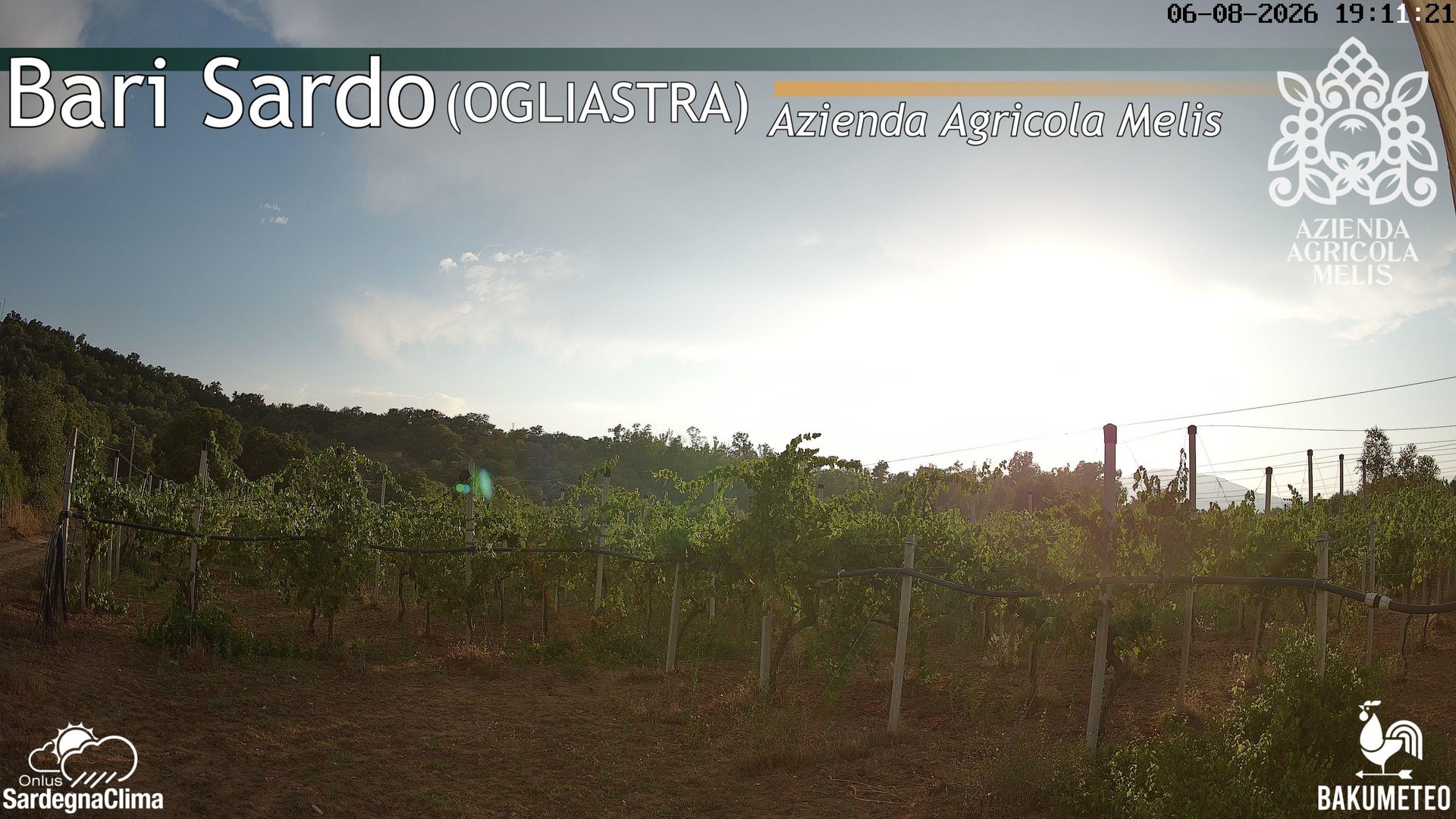 time-lapse frame, Bari Sardo webcam