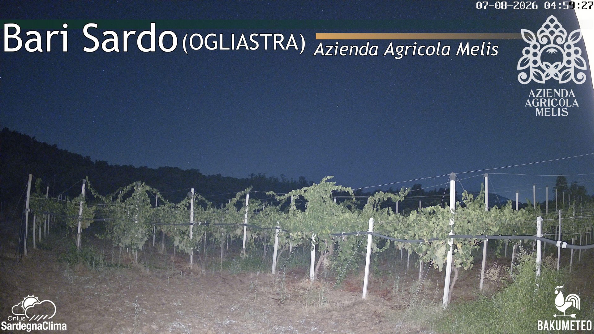time-lapse frame, Bari Sardo webcam