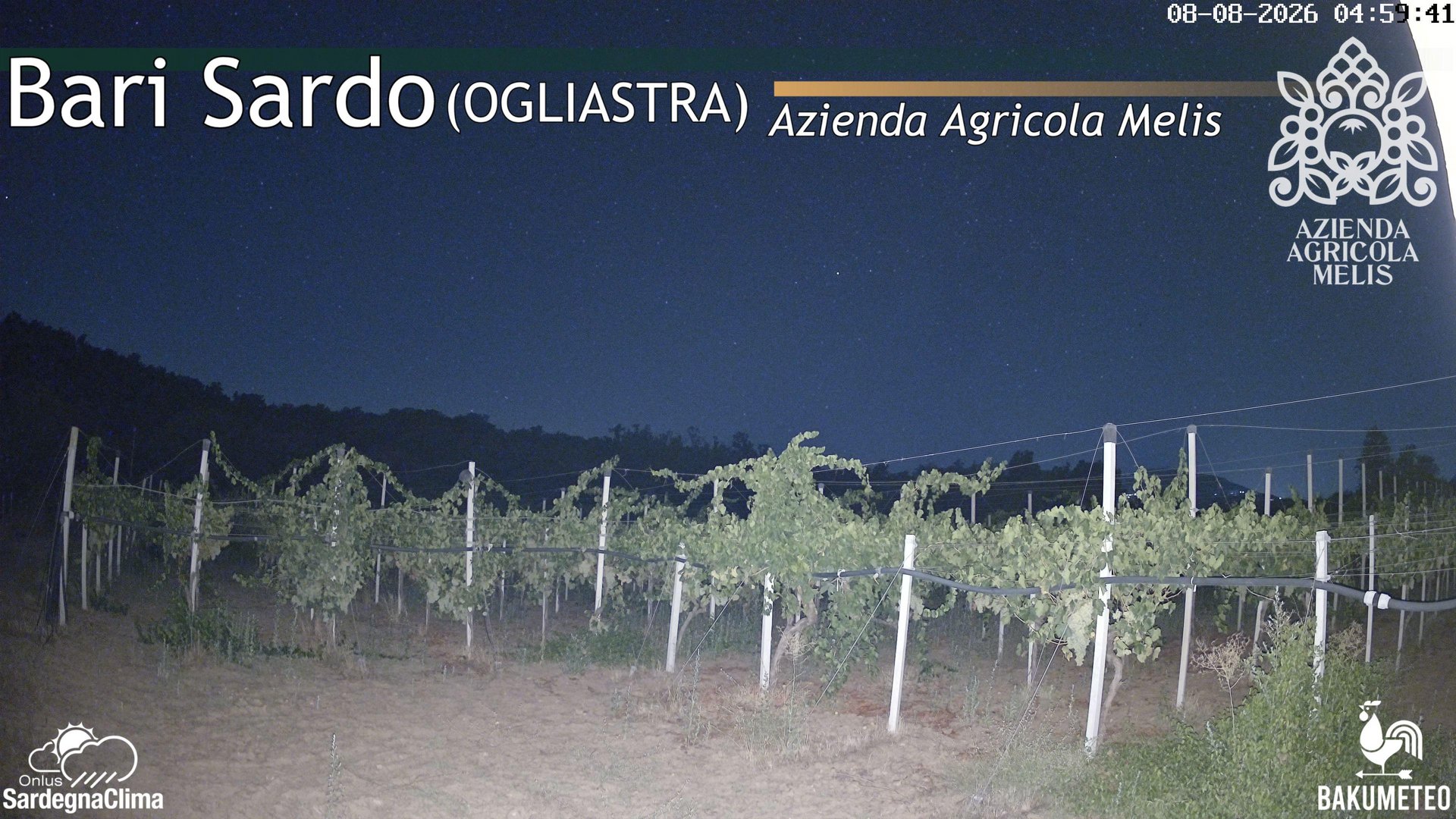 time-lapse frame, Bari Sardo webcam