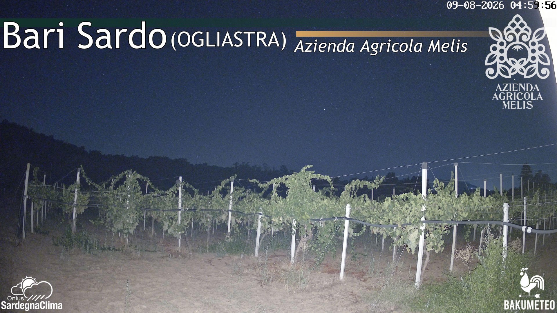 time-lapse frame, Bari Sardo webcam