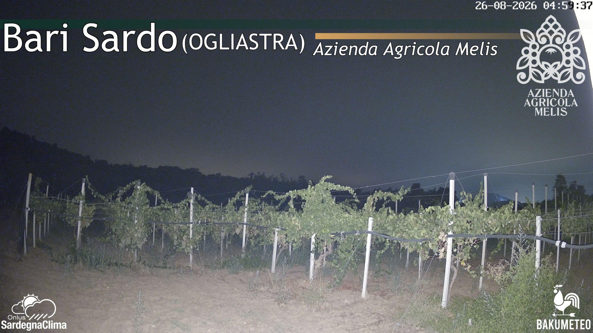 time-lapse frame, Bari Sardo webcam