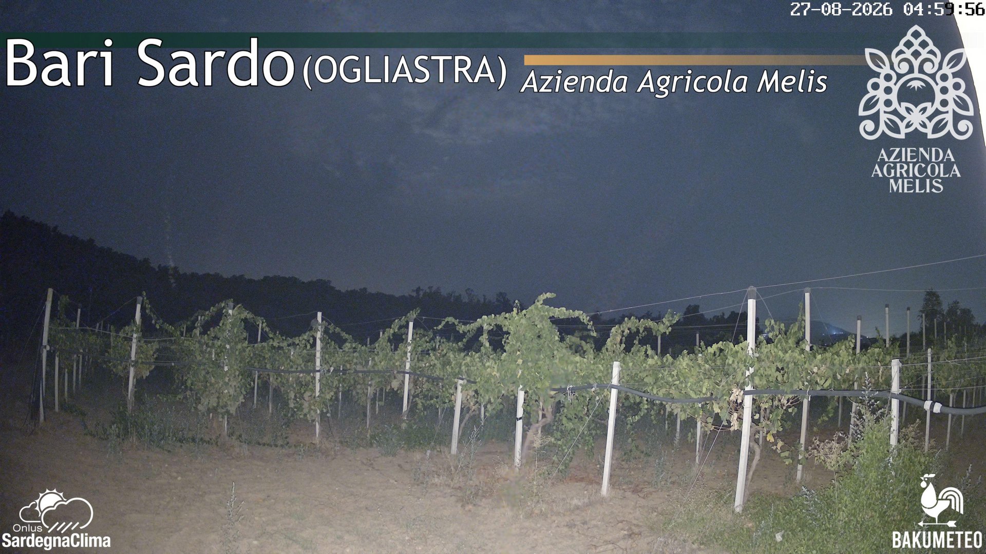 time-lapse frame, Bari Sardo webcam