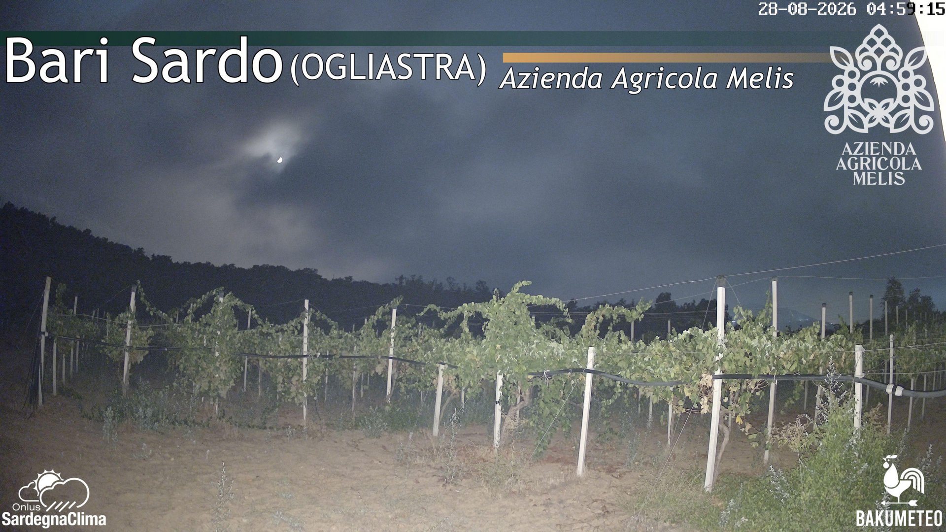 time-lapse frame, Bari Sardo webcam