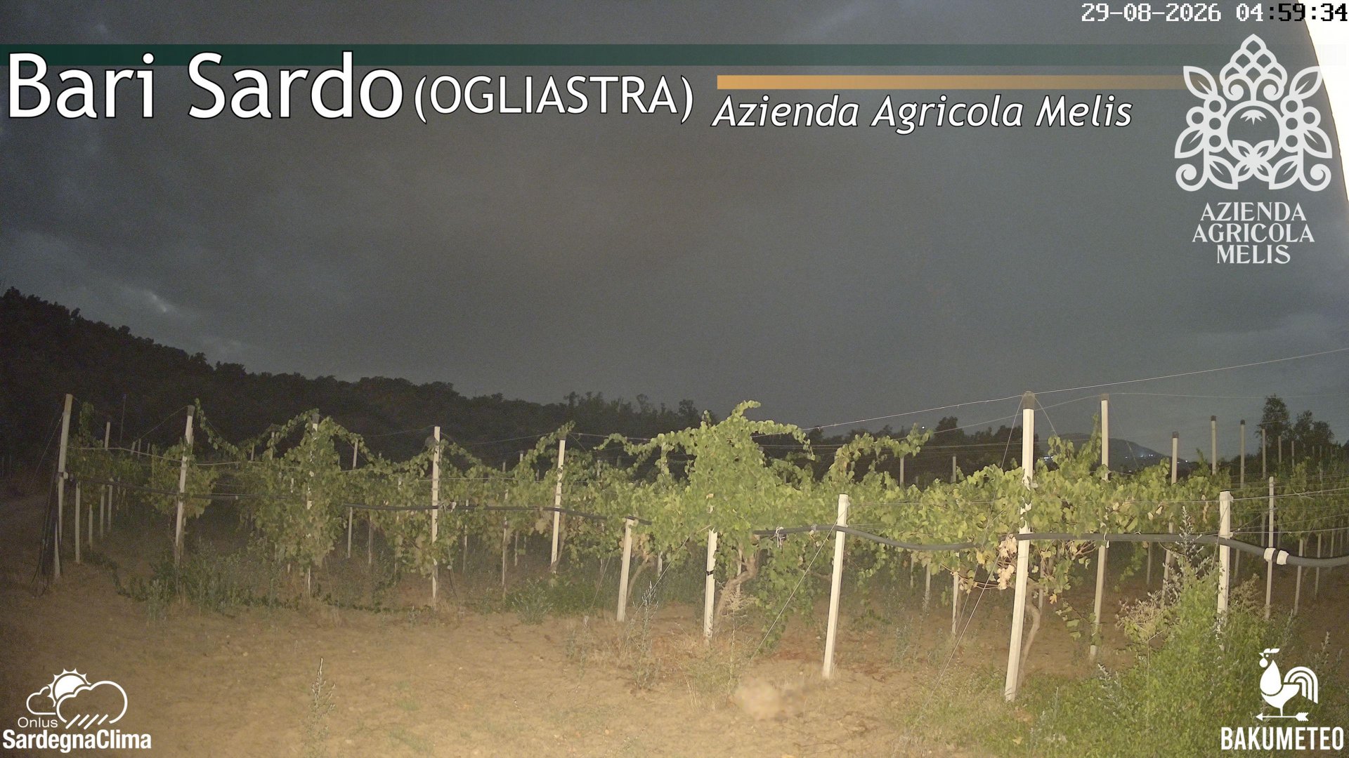 time-lapse frame, Bari Sardo webcam
