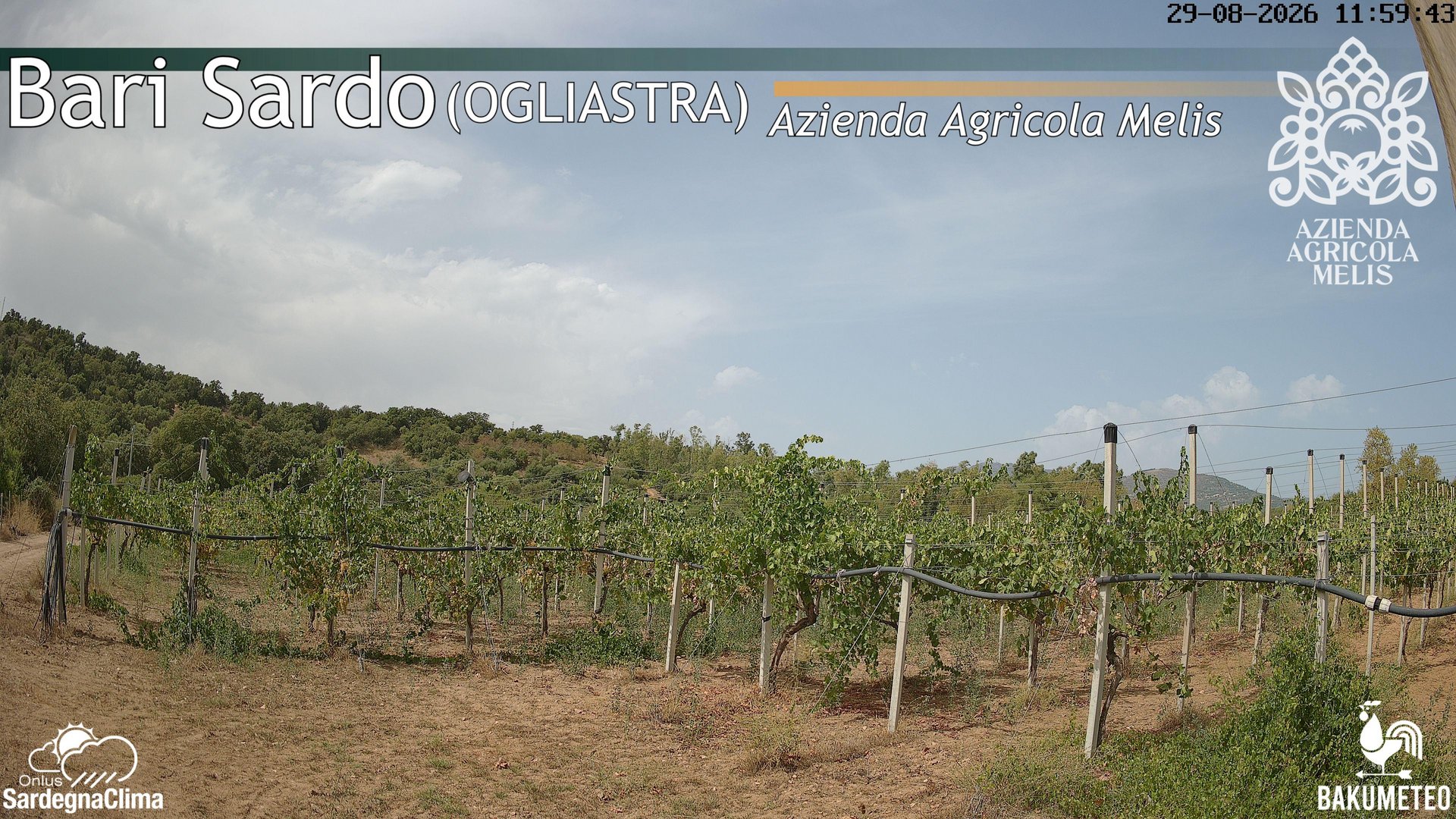 view from Bari Sardo on 2026-08-29