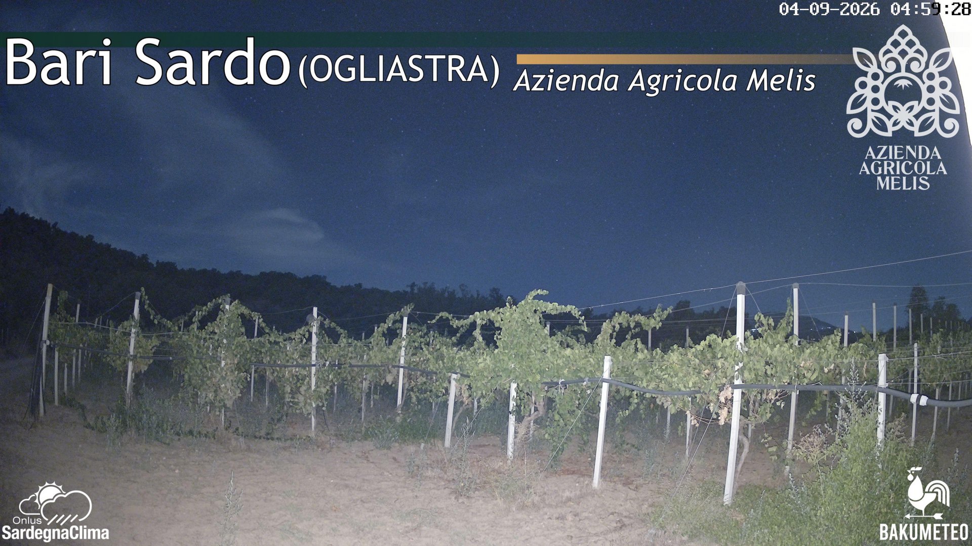 time-lapse frame, Bari Sardo webcam