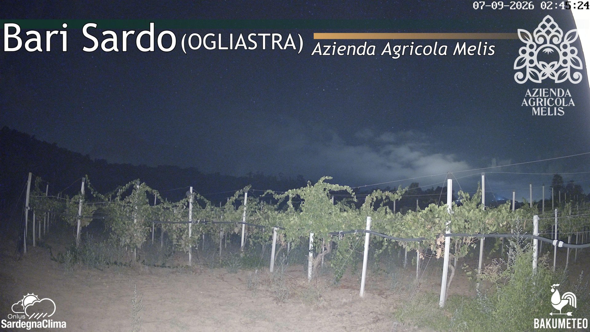 time-lapse frame, Bari Sardo webcam