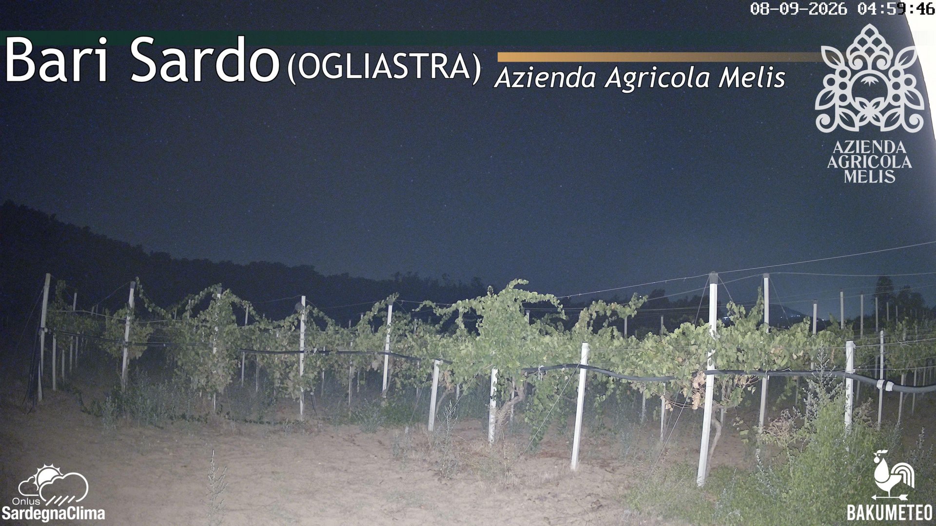 time-lapse frame, Bari Sardo webcam