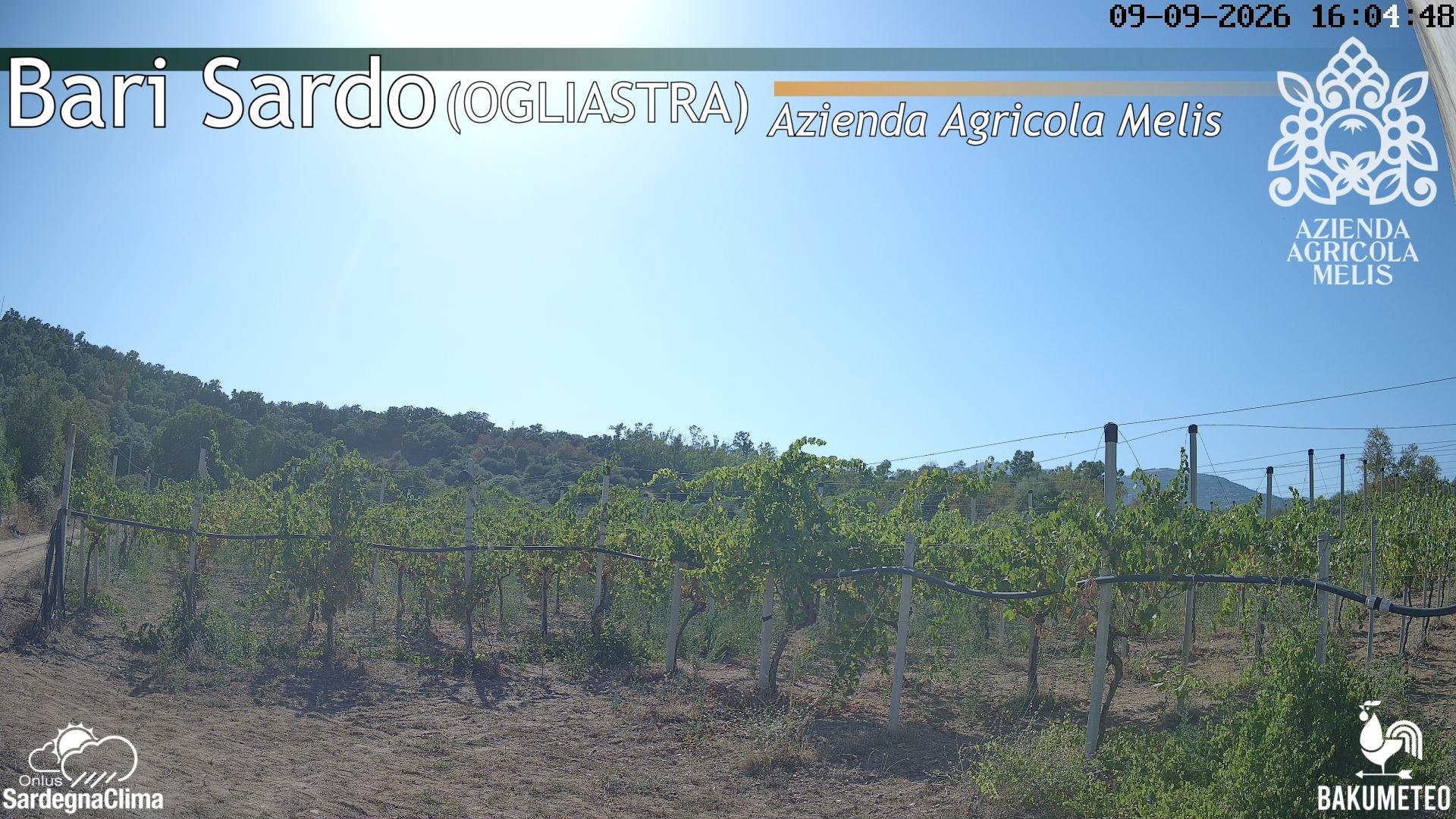 time-lapse frame, Bari Sardo webcam