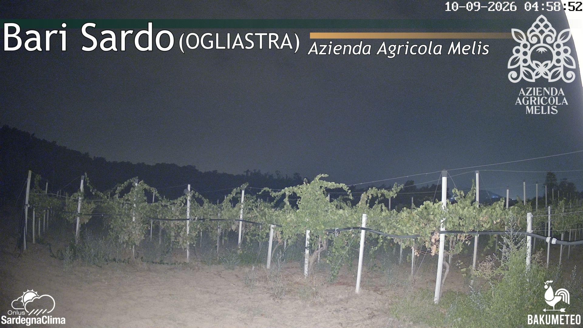 time-lapse frame, Bari Sardo webcam