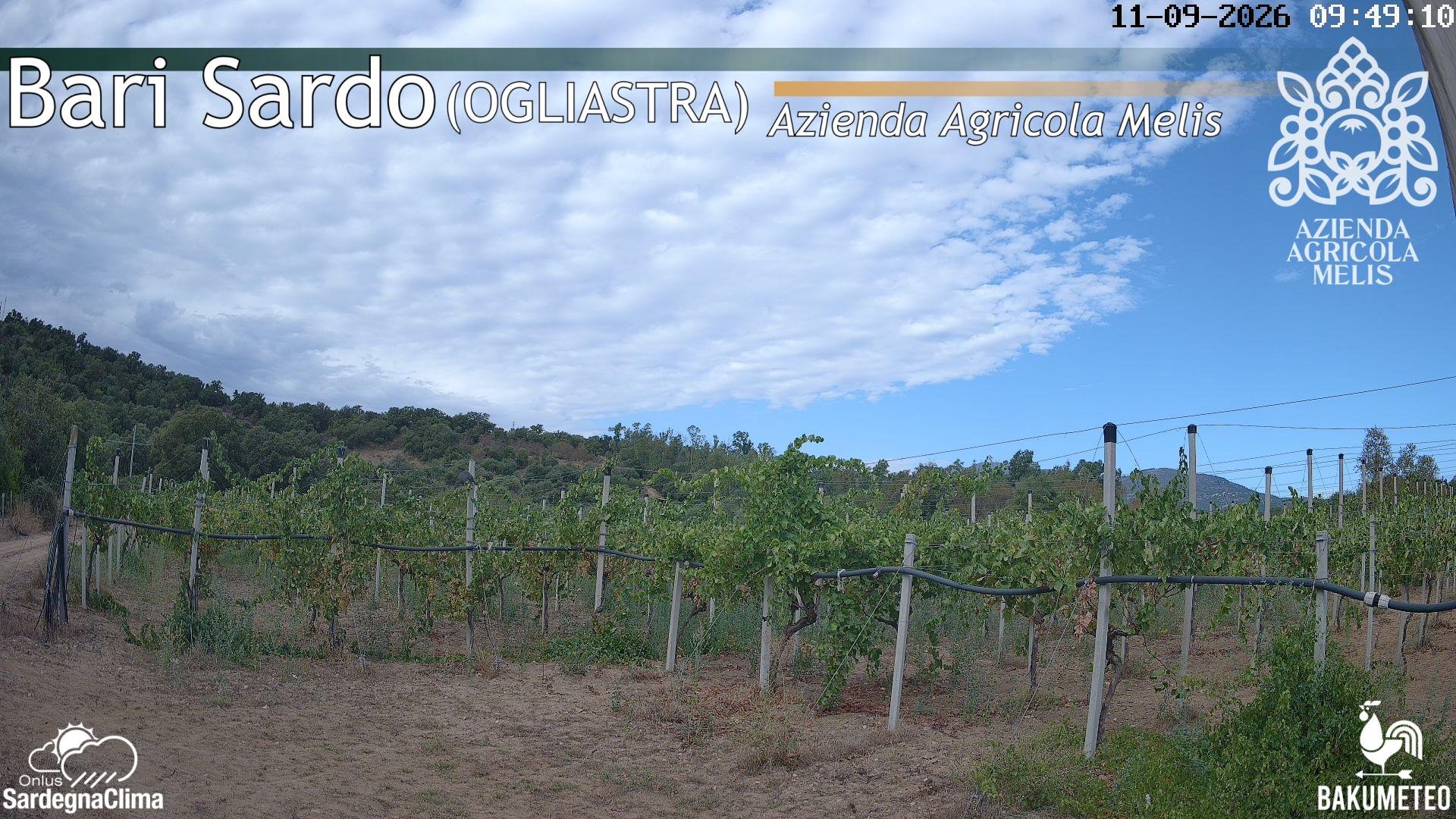 time-lapse frame, Bari Sardo webcam