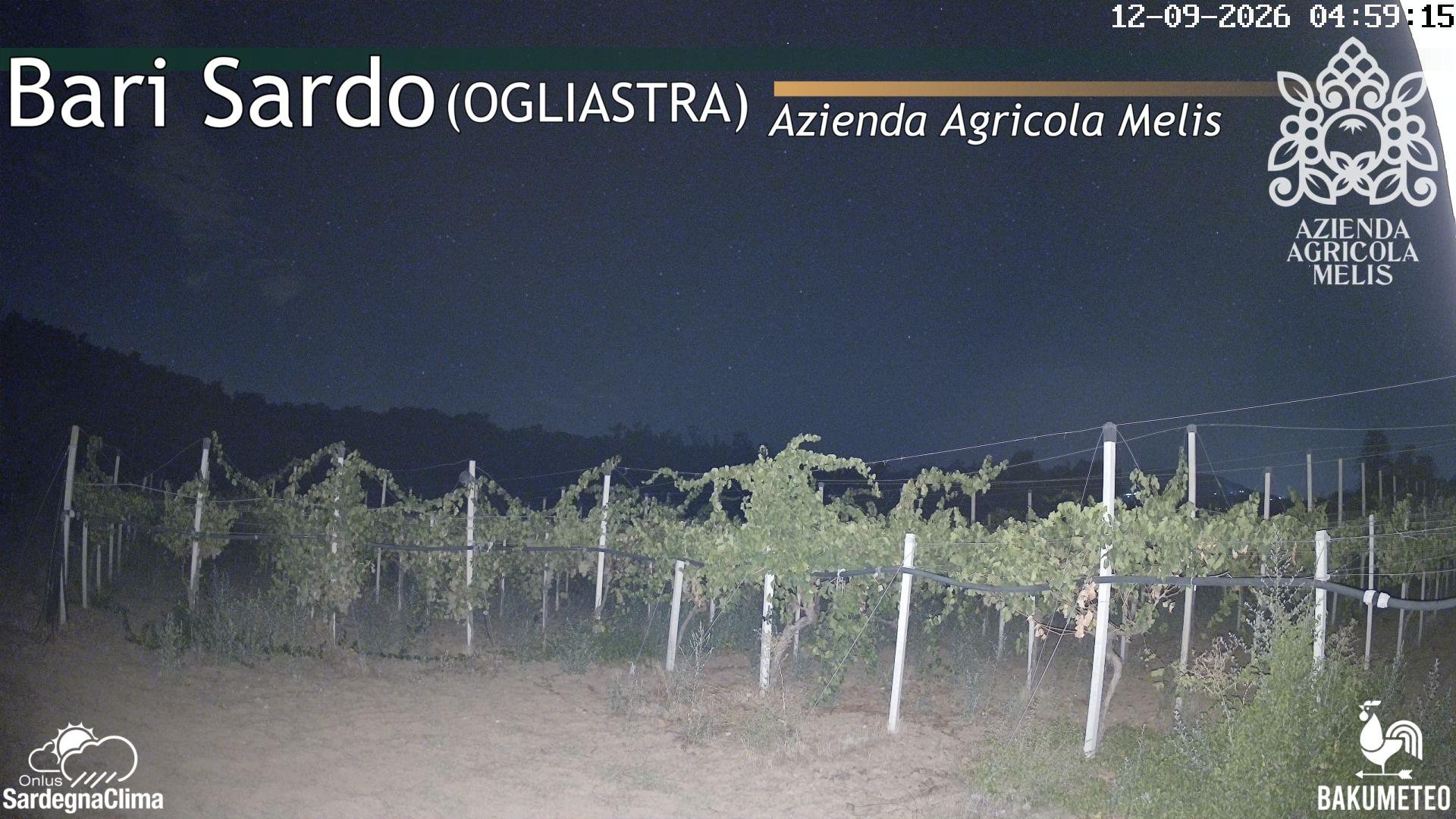 time-lapse frame, Bari Sardo webcam